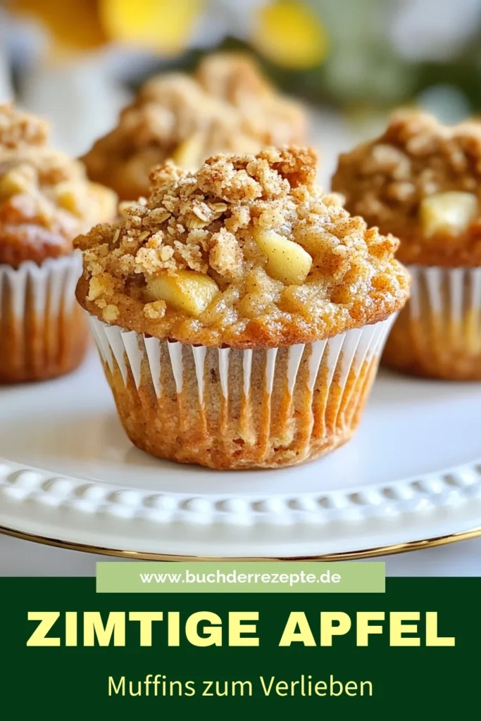 Entdecken Sie unser einfaches Muffin-Rezept mit Äpfeln und Zimt! Diese Zimt-Apfel-Crumble-Muffins bringen den perfekten Genuss in Ihre Küche. Mit saftigen Äpfeln und knusprigem Crumble-Topping sind diese Apfel-Crumble-Muffins ideal für jedes Naschwerk. Backen mit Zimt und Äpfeln war noch nie so unkompliziert! Probieren Sie es aus und teilen Sie Ihre Kreation! #ZimtApfelCrumbleMuffins #MuffinRezeptMitÄpfeln #ZimtMuffinsEinfach #ApfelCrumbleMuffins