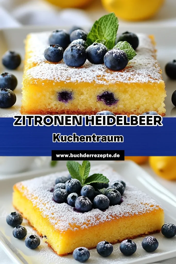 Entdecke unser köstliches Zitronen-Heidelbeer-Biskuit Rezept! Dieser fruchtige Zitronenkuchen vereint die erfrischende Säure von Zitronen mit saftigen Heidelbeeren. Ideal für jeden Anlass, ist dieses einfache Kuchenrezept perfekt für Backanfänger und Genießer. Folge unserem Schritt-für-Schritt-Anleitung und verwöhne dich und deine Liebsten mit diesem Glücksbiskuit. Spare dir das Rezept für später! #ZitronenHeidelbeerBiskuit #einfachesKuchenrezept #GlücksbiskuitRezept #Zitronenheidelbeerkuchen