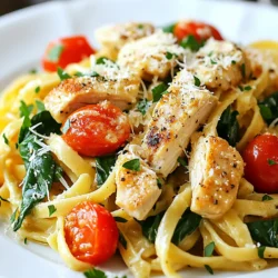 Um deine Knoblauch-Butter-Hühnchen-Pasta zuzubereiten, brauchst du folgende Zutaten: - 225 g Linguine oder Spaghetti - 2 Hähnchenbrustfilets, in Streifen geschnitten - 4 Esslöffel ungesalzene Butter - 4 Knoblauchzehen, fein gehackt - 1 Teelöffel rote Pfefferflocken (nach Geschmack anpassen) - 150 g Kirschtomaten, halbiert - 150 g Babyspinat - 50 g frisch geriebener Parmesan - Salz und Pfeffer nach Geschmack - Frische Petersilie, gehackt (zum Garnieren) Diese Zutaten machen das Gericht einfach und lecker. Die Linguine oder Spaghetti sind die perfekte Basis. Das Hähnchen bringt Protein, und der Knoblauch sorgt für Geschmack. Die Gewürze sind wichtig. Die roten Pfefferflocken geben der Pasta eine leichte Schärfe. Parmesan macht das Gericht cremig und herzhaft. Du kannst auch mehr Pfefferflocken hinzufügen, wenn du es schärfer magst. Salz und Pfeffer sind einfach Grundgewürze, die immer notwendig sind, um den Geschmack zu verbessern. Die frische Petersilie ist ein tolles Garniermittel. Sie bringt Farbe und Frische. Du kannst auch zusätzlich Parmesan darüber streuen. Das sieht gut aus und schmeckt noch besser. Wenn du magst, füge ein paar geröstete Pinienkerne hinzu. Sie geben einen tollen Crunch. {{ingredient_image_2}} Beginne mit einem großen Topf. Fülle ihn mit gesalzenem Wasser und bringe es zum Kochen. Gib 225 g Linguine oder Spaghetti hinein. Koche die Pasta nach den Anweisungen auf der Verpackung, bis sie al dente ist. Hebe 125 ml des Nudelwassers auf, bevor du die Pasta abgießt. Stelle die Pasta beiseite, während du die anderen Schritte machst. Nimm eine große Pfanne und erhitze 2 Esslöffel ungesalzene Butter bei mittlerer Hitze. Schneide 2 Hähnchenbrustfilets in Streifen und würze sie mit Salz und Pfeffer. Füge die Hähnchenstreifen in die Pfanne hinzu. Brate das Hühnchen etwa 5-7 Minuten lang. Rühre gelegentlich um, bis das Hühnchen goldbraun und durchgegart ist. Nimm das Hühnchen aus der Pfanne und lege es beiseite. In die gleiche Pfanne kommen die restlichen 2 Esslöffel Butter. Lass sie schmelzen, und füge dann 4 fein gehackte Knoblauchzehen und 1 Teelöffel rote Pfefferflocken hinzu. Sauté alles für 1-2 Minuten. Achte darauf, dass der Knoblauch nicht verbrennt, da er sonst bitter schmeckt. Jetzt gib die 150 g halbierten Kirschtomaten in die Pfanne. Koche sie etwa 3 Minuten lang, bis sie weich werden. Füge dann 150 g Babyspinat hinzu und koche, bis er zusammengefallen ist. Gib das gebratene Hühnchen zurück in die Pfanne. Füge die abgetropfte Pasta hinzu und vermenge alles gut. Wenn die Sauce zu dick ist, füge das aufbewahrte Nudelwasser nach Bedarf hinzu. Rühre 50 g frisch geriebenen Parmesan ein, bis alles gut kombiniert ist. Verteile die Pasta auf Schalen. Garniere sie mit frischer, gehackter Petersilie. Streue zusätzlich Parmesan darüber, wenn du magst. Schmecke die Pasta ab und genieße! Um die perfekte Pasta zu kochen, beginne mit viel Wasser. Verwende einen großen Topf und füge genug Salz hinzu, damit es wie das Meer schmeckt. Die richtige Menge Pasta ist wichtig. Für 225 g Linguine oder Spaghetti brauchst du mindestens 3 Liter Wasser. Koche die Pasta, bis sie al dente ist. Das bedeutet, sie sollte noch einen leichten Biss haben. Behalte etwas Nudelwasser, bevor du die Pasta abgießt. Das Hähnchen muss heiß angebraten werden. Erhitze die Pfanne zuerst, bevor du die Butter hinzufügst. Wenn die Butter schäumt, ist die Pfanne bereit. Würze die Hähnchenstreifen gut mit Salz und Pfeffer. Brate sie goldbraun, etwa 5-7 Minuten. Wenn das Hühnchen nicht zu früh gewendet wird, erhält es eine schöne Kruste. Nimm das Hähnchen rechtzeitig aus der Pfanne, um es saftig zu halten. Das aufbewahrte Nudelwasser ist ein Geheimtipp! Es enthält Stärke, die die Sauce dick macht. Wenn die Sauce zu dick ist, füge etwas Nudelwasser hinzu. Das Wasser hilft auch, die Pasta zu verbinden. Es sorgt dafür, dass die Sauce an der Pasta haftet. Dies ist besonders wichtig, um den vollen Geschmack zu genießen. Nutze es also weise! Pro Tipps Perfekte Pasta-Konsistenz: Achte darauf, die Pasta al dente zu kochen, damit sie beim Mischen mit der Sauce nicht zu weich wird. Butter richtig schmelzen: Schmelze die Butter bei mittlerer Hitze, um zu verhindern, dass sie verbrennt und bitter wird. Würze anpassen: Variiere die Menge an roten Pfefferflocken je nach deinem persönlichen Schärfewunsch. Frische Kräuter verwenden: Frische Petersilie verleiht dem Gericht nicht nur einen schönen Farbkontrast, sondern auch ein frisches Aroma. {{image_4}} Für eine vegetarische Version der Knoblauch-Butter-Hühnchen-Pasta, tausche das Hühnchen gegen Tofu. Nimm festen Tofu und schneide ihn in Würfel. Brate ihn in der Pfanne goldbraun an. Du kannst auch mehr Gemüse wie Brokkoli oder Paprika hinzufügen. Diese geben zusätzlich Farbe und Nährstoffe. Wenn du eine glutenfreie Option suchst, verwende glutenfreie Pasta. Viele Marken bieten köstliche Alternativen aus Reis oder Linsen an. Achte darauf, die Kochzeit entsprechend anzupassen. Diese Pasta kann genauso gut die Aromen der Knoblauch-Butter-Sauce aufnehmen. Pilze und Zucchini passen wunderbar in dieses Gericht. Brate sie einfach zusammen mit dem Hühnchen an. Die Pilze geben einen herzhaften Geschmack, während die Zucchini Frische bringt. Du kannst auch andere Gemüsesorten, wie Erbsen oder Karotten, hinzufügen, um mehr Vielfalt zu schaffen. Bewahre die Knoblauch-Butter-Hühnchen-Pasta in einem luftdichten Behälter auf. Lass die Pasta zuerst abkühlen. So bleibt die Pasta frisch. Im Kühlschrank hält sie sich etwa 3 bis 4 Tage. Achte darauf, die Pasta gut abzudecken. So vermeidest du, dass sie austrocknet. Du kannst die Pasta auch einfrieren. Teile sie in Portionen auf. Verwende gefriergeeignete Behälter oder Beutel. So bleibt die Pasta bis zu 3 Monate haltbar. Zum Auftauen stelle die gefrorene Pasta einfach über Nacht in den Kühlschrank. Du kannst sie auch direkt in der Mikrowelle oder auf dem Herd aufwärmen. Um die Pasta wieder lecker zu machen, füge etwas Wasser oder Brühe hinzu. Erhitze sie langsam in einer Pfanne. Rühre die Pasta regelmäßig um, damit sie gleichmäßig warm wird. Du kannst auch einen kleinen Löffel Butter hinzufügen. So bleibt der Geschmack frisch und die Pasta saftig. Um die Sauce cremiger zu machen, füge mehr Butter oder Sahne hinzu. Beide machen die Sauce reichhaltiger. Du kannst auch etwas Frischkäse einrühren. Das macht alles schön cremig. Achte darauf, die Hitze niedrig zu halten, damit nichts anbrennt. Als Beilage passt ein frischer grüner Salat gut dazu. Ein einfacher Rucola-Salat mit Zitronen-Dressing ist perfekt. Auch geröstetes Gemüse wie Zucchini oder Paprika harmoniert gut mit der Pasta. Wenn du Brot magst, serviere Knoblauchbrot dazu. Es passt wunderbar zu der Knoblauch-Butter-Sauce. Übrig gebliebene Pasta bleibt im Kühlschrank etwa 3 bis 5 Tage frisch. Stelle sicher, dass du sie in einem luftdichten Behälter aufbewahrst. Wenn du die Pasta länger aufbewahren möchtest, kannst du sie einfrieren. In einem geeigneten Behälter hält sie bis zu 3 Monate. Diese Anleitung gab dir die besten Zutaten und Schritte für Knoblauch-Butter-Hühnchen-Pasta. Du hast Tipps für perfekte Pasta und Hähnchen gelernt. Variationen zeigen dir, wie du das Rezept anpassen kannst. Auch die Lagerung und häufige Fragen sind wichtig für den Genuss. Kochen macht Spaß und mit diesem Rezept gelingen dir tolle Ergebnisse. Experimentiere und finde deine Lieblingsversion. Viel Freude beim Ausprobieren!