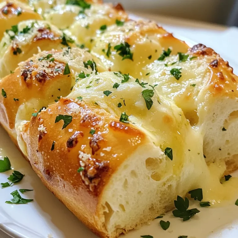 Um das italienische Kräuter-Käsebrot zuzubereiten, benötigen Sie die folgenden Zutaten: - 3 Tassen Allzweckmehl - 1 Päckchen (2 ¼ Teelöffel) Instanthefe - 1 Teelöffel Salz - 1 Esslöffel Zucker - 1 Tasse warmes Wasser (43°C bis 45°C) - 3 Esslöffel Olivenöl - 1 Teelöffel getrockneter Oregano - 1 Teelöffel getrockneter Basilikum - ½ Teelöffel Knoblauchpulver - 1 Tasse geriebener Mozzarella-Käse - ½ Tasse geriebener Parmesan-Käse - Frische Petersilie, zum Garnieren Für die Zubereitung benötigen Sie: - Eine große Rührschüssel - Eine separate Schüssel für die flüssigen Zutaten - Eine Arbeitsfläche zum Kneten des Teigs - Eine Kastenform oder ein Backblech mit Backpapier - Ein feuchtes Tuch zum Abdecken - Ein Ofen zum Backen Die Qualität der Zutaten macht einen großen Unterschied. Wählen Sie frische Kräuter, wenn möglich. Trockenkräuter sind praktisch, aber frisch sind sie aromatischer. Achten Sie darauf, dass das Mehl und die Hefe frisch sind. Alte Hefe kann den Teig nicht richtig aufgehen lassen. Verwenden Sie hochwertiges Olivenöl für den besten Geschmack. Frischer Käse sorgt für eine bessere Textur und einen intensiveren Geschmack. {{ingredient_image_2}} Zuerst mischen wir die trockenen Zutaten. In einer großen Schüssel kombinieren Sie 3 Tassen Allzweckmehl, ein Päckchen Instanthefe, 1 Teelöffel Salz, 1 Esslöffel Zucker, 1 Teelöffel Oregano, 1 Teelöffel Basilikum und ½ Teelöffel Knoblauchpulver. Mischen Sie alles gut. Das sorgt für einen gleichmäßigen Geschmack. Nun bereiten Sie die flüssigen Zutaten vor. Nehmen Sie 1 Tasse warmes Wasser und mischen Sie es mit 3 Esslöffeln Olivenöl. Gießen Sie diese Mischung langsam in die Schüssel mit den trockenen Zutaten. Rühren Sie, bis ein homogener Teig entsteht. Jetzt kneten Sie den Teig. Legen Sie ihn auf eine leicht bemehlte Fläche. Kneten Sie den Teig etwa 7 bis 10 Minuten lang. Der Teig sollte glatt und elastisch sein. Das Kneten ist wichtig, um die Struktur des Brotes zu verbessern. Legen Sie den gekneteten Teig in eine geölte Schüssel. Decken Sie die Schüssel mit einem feuchten Tuch ab. Lassen Sie den Teig an einem warmen Ort für etwa 1 Stunde ruhen. Er sollte sich verdoppeln. Drücken Sie den Teig nach der Gehzeit vorsichtig nieder. Fügen Sie 1 Tasse geriebenen Mozzarella und ½ Tasse geriebenen Parmesan hinzu. Kneten Sie leicht, um den Käse gleichmäßig zu verteilen. Formen Sie den Teig zu einem Laib und legen Sie ihn in eine gefettete Kastenform. Decken Sie den Laib erneut mit einem feuchten Tuch ab und lassen Sie ihn für weitere 30 Minuten gehen. Währenddessen heizen Sie den Ofen auf 190°C vor. Backen Sie das Brot 25 bis 30 Minuten lang. Es sollte goldbraun sein und hohl klingen, wenn Sie darauf klopfen. Nehmen Sie das Brot aus dem Ofen und lassen Sie es 10 Minuten in der Form abkühlen. Danach legen Sie es auf ein Gitterrost, um vollständig abzukühlen. Garnieren Sie das Brot mit frisch gehackter Petersilie, bevor Sie es servieren. Ein häufiges Problem ist, dass der Teig nicht aufgeht. Das kann an kaltem Wasser liegen. Verwende immer warmes Wasser, etwa 43°C bis 45°C. Wenn die Hefe nicht aktiv ist, kann das Brot fest und trocken werden. Achte darauf, frische Hefe zu verwenden. Ein weiteres Problem ist das Kneten. Knete den Teig kräftig für 7-10 Minuten. So wird er glatt und elastisch. Wenn das Brot nicht goldbraun wird, könnte der Ofen zu kalt sein. Überprüfe die Temperatur vor dem Backen. Um Zeit zu sparen, mische die trockenen Zutaten am Vorabend. Bewahre sie in einem luftdichten Behälter auf. Du kannst auch den Teig am Vorabend zubereiten und im Kühlschrank aufbewahren. Lasse ihn vor dem Backen etwas auf Raumtemperatur kommen. Plane auch deine Backzeit. So kannst du das Brot warm servieren, wenn Gäste kommen. Für die beste Konsistenz achte auf die Menge des Wassers. Der Teig sollte nicht zu klebrig sein. Füge bei Bedarf etwas mehr Mehl hinzu. Wenn du die Käsemenge anpasst, kann das Brot anders werden. Zu viel Käse macht den Teig schwer. Der Teig sollte leicht und luftig sein. Wenn das Brot fertig ist, lasse es abkühlen, bevor du es schneidest. So bleibt die Struktur erhalten. Pro Tipps Temperatur des Wassers: Stellen Sie sicher, dass das Wasser nicht zu heiß ist, um die Hefe nicht abzutöten. Ideal sind Temperaturen zwischen 43°C und 45°C. Teigruhe: Der Teig sollte an einem warmen Ort ruhen, damit er gut aufgeht. Ein leicht vorgeheizter, ausgeschalteter Ofen ist ein guter Platz dafür. Käsevariationen: Experimentieren Sie mit verschiedenen Käsesorten wie Cheddar oder Gouda für unterschiedliche Geschmäcker und Texturen im Brot. Brot aufbewahren: Bewahren Sie das Brot in einem luftdichten Behälter auf, um es frisch zu halten. Alternativ können Sie es auch in Alufolie wickeln. {{image_4}} Du kannst dein Käsebrot anpassen. Füge verschiedene Käsesorten hinzu. Cheddar, Gouda oder Feta passen gut. Experimentiere auch mit frischen Kräutern. Rosmarin, Thymian oder frischer Basilikum bringen neuen Geschmack. Für eine glutenfreie Version nutze glutenfreies Mehl. Achte darauf, die Hefe richtig zu aktivieren. Veganer können pflanzlichen Käse verwenden. Kokosöl kann das Olivenöl ersetzen. So bleibt das Brot tierproduktfrei und lecker. Du kannst das Brot mit Zwiebeln oder Paprika verfeinern. Röstest du die Zwiebeln vorher, wird der Geschmack intensiver. Füge auch gehackte Oliven oder getrocknete Tomaten hinzu. Diese Zutaten geben dem Brot eine besondere Note und machen es spannend. Um dein italienisches Kräuter-Käsebrot frisch zu halten, lege es in einem luftdichten Behälter. So bleibt es saftig und lecker für bis zu fünf Tage. Wenn du es in Scheiben schneidest, lege ein Stück Backpapier zwischen die Scheiben. Das hilft, ein Ankleben zu verhindern. Denke daran, das Brot vor dem Servieren leicht aufzuwärmen. Wenn du das Käsebrot länger aufbewahren möchtest, friere es ein. Wickele es zuerst in Frischhaltefolie. Dann lege es in einen Gefrierbeutel oder einen luftdichten Behälter. So bleibt das Brot bis zu drei Monate frisch. Zum Auftauen lege es einfach in den Kühlschrank, bis es weich ist. Du kannst es auch direkt im Toaster aufbacken. Um das Brot wieder warm und knusprig zu machen, heize den Ofen auf 180°C vor. Lege das Brot für zehn bis fünfzehn Minuten hinein. Das macht die Kruste schön knusprig und den Käse schmelzend. Du kannst auch eine Pfanne benutzen. Erhitze sie bei mittlerer Hitze und lege das Brot hinein. Wende das Brot nach ein paar Minuten. So wird es gleichmäßig warm. Sie können das Käsebrot bis zu drei Tage aufbewahren. Lagern Sie es in einem luftdichten Behälter. So bleibt das Brot frisch und weich. Wenn Sie es länger aufbewahren möchten, können Sie es einfrieren. Wickeln Sie das Brot fest in Frischhaltefolie und legen Sie es in einen Gefrierbeutel. So bleibt es bis zu drei Monate haltbar. Ja, frische Kräuter sind eine tolle Wahl! Sie bringen mehr Geschmack und Aroma. Verwenden Sie etwa dreimal so viel frische Kräuter wie getrocknete. Zum Beispiel, wenn das Rezept 1 Teelöffel getrockneten Oregano verlangt, nutzen Sie 3 Teelöffel frischen Oregano. Hacken Sie die Kräuter fein, damit sie sich gut im Teig verteilen. Um fluffiges Brot zu erhalten, ist die richtige Knetzeit wichtig. Kneten Sie den Teig für 7 bis 10 Minuten. Achten Sie darauf, dass der Teig glatt und elastisch ist. Lassen Sie den Teig immer an einem warmen Ort ruhen. Das hilft der Hefe, gut zu arbeiten. Decken Sie den Teig mit einem feuchten Tuch ab, um ihn vor der Luft zu schützen. In diesem Artikel haben wir alles zu den besten Käsebrot-Rezepten behandelt. Wir haben die Zutaten, die Zubereitung, häufige Fehler und Tipps zur perfekten Konsistenz besprochen. Zudem habe ich verschiedene Variationen und Lagerinformationen für dich aufbereitet. Denk daran, frische Zutaten sind der Schlüssel. Häufige Fehler lassen sich leicht vermeiden, wenn du aufmerksam bist. Jetzt kannst du dein eigenes Käsebrot zubereiten und genießen. Viel Spaß beim Backen und Ausprobieren!