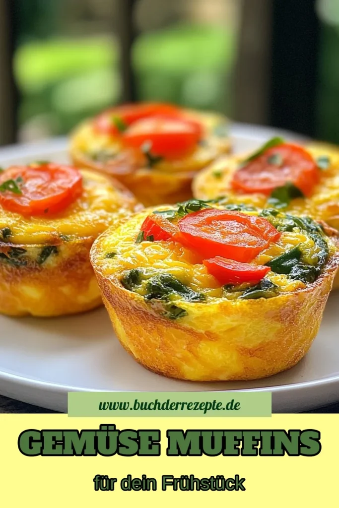 Entdecke unser köstliches Gemüse Muffins Rezept mit gefüllten Eier Muffins, die perfekt für ein gesundes Frühstück Rezept sind! Diese einfachen Eier Muffins sind nicht nur schnell zubereitet, sondern auch proteinreiche Snacks, die dich den ganzen Tag über satt halten. Perfekt für Meal Prep oder als Snack für zwischendurch. Probiere es aus und genieße den frischen Geschmack! Jetzt das Rezept sichern! #GemüseMuffins #gesundesFrühstück #EierMuffins #proteinreicheSnacks