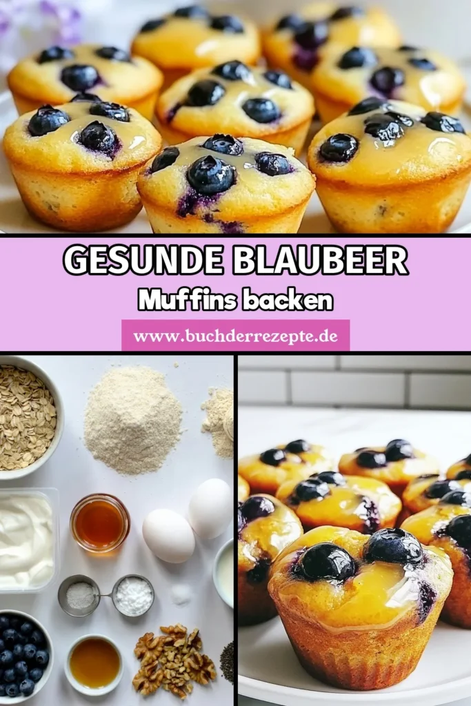 Entdecke köstliche Blaubeer-Protein-Muffins, die perfekt zu einem gesunden Lebensstil passen! Dieses gesunde Muffins Rezept bietet dir proteinreiche Snacks, die glutenfrei sind. Mit Haferflocken und frischen Blaubeeren sind diese Muffins einfach zubereitet und ideal für dein Frühstück oder als Snack. Probiere jetzt unser einfaches Haferflocken Muffins Rezept und genieße den gesunden Genuss! #BlaubeerProteinMuffins #GesundeMuffins #ProteinreicheSnacks #Glutenfrei