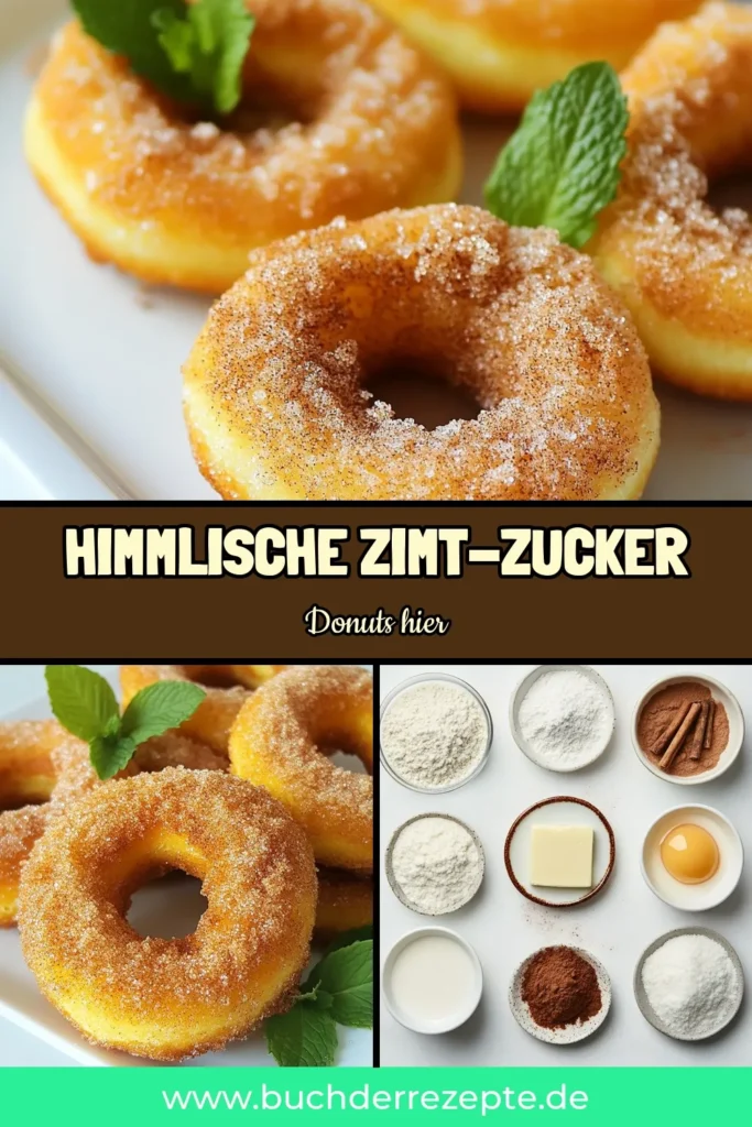 Entdecken Sie unser einfaches Donut Rezept für himmlische Luftfritteuse Zimt-Zucker Donuts! Diese luftigen Donuts sind einfach und schnell selbst zu machen. Perfekt für den süßen Snack zwischendurch! Mit gesundem griechischen Joghurt und weniger Öl sind unsere Luftfritteuse Donuts die ideale Leckerei. Folgen Sie der Anleitung und genießen Sie das Zimt-Zucker Erlebnis. Speichern Sie dieses Rezept und lassen Sie es sich schmecken! #Luftfritteuse #Donuts #ZimtZuckerRezept #GesundeSnacks