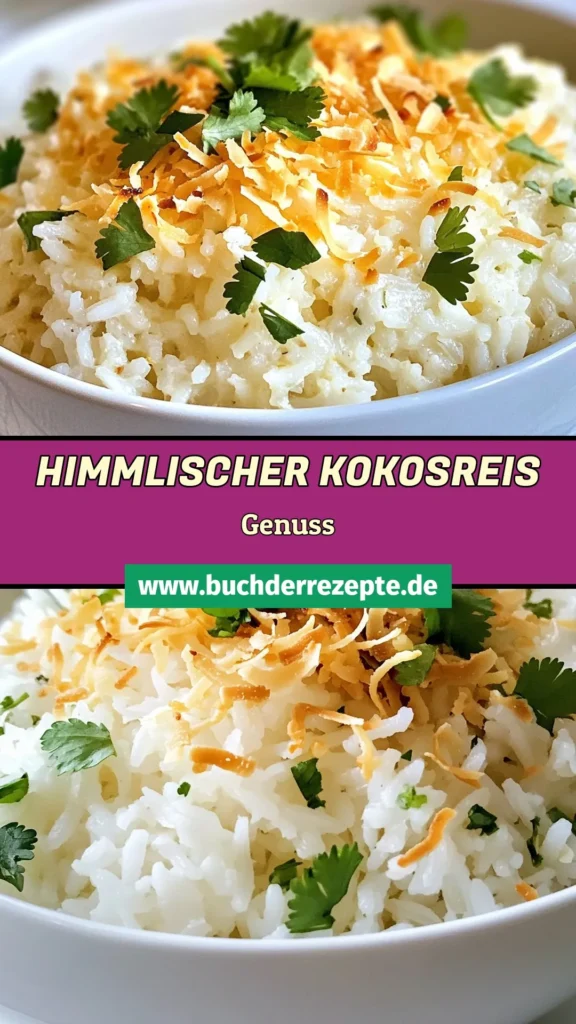 Entdecke unser einfaches Kokosreis Rezept, perfekt für alle Liebhaber von cremigem Kokosreis! Dieser Jasminreis mit Kokosmilch wird im Instant Pot zubereitet und begeistert mit einem asiatischen Flair. Mit wenigen Zutaten zauberst du in nur 25 Minuten ein köstliches Gericht. Probiere dieses Rezept für perfekten Reis und lasse dich von den Aromen verzaubern! Jetzt ausprobieren und speichern! #Kokosreis #InstantPotReis #asiatischerKokosreis #JasminreisMitKokosmilch