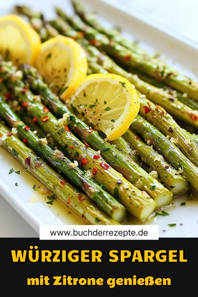 Entdecken Sie dieses köstliche Rezept für Zitronen Knoblauch gerösteten Spargel! Dieses einfache Spargelrezept vereint frischen Spargel, aromatischen Knoblauch und spritzige Zitrone für ein veganes Spargelgericht, das verzaubert. Verfeinern Sie Ihr Gericht mit Parmesan, um zusätzlichen Geschmack zu verleihen. Ein perfektes Beilage-Rezept für jede Gelegenheit! Speichern Sie es und genießen Sie es bald! #GerösteterSpargel #ZitronenKnoblauchRezept #SpargelmitParmesan #EinfachesSpargelrezept