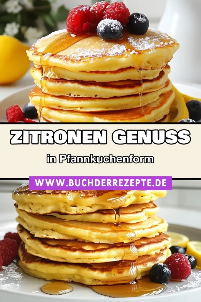 Entdecke unser köstliches Zitronen-Ricotta-Pfannkuchen Rezept! Diese fluffigen Pfannkuchen mit Ricotta sind nicht nur glutenfrei, sondern auch eine perfekte Frühstücksidee mit Ricotta. Ob zum Brunch oder fürs Wochenende, dieses leichte Pfannkuchen Rezept bringt frischen Zitronengeschmack auf den Tisch. Probiere es aus und genieße diesen Sommergenuss! Speichere dir das Rezept und überrasche deine Familie damit! #ZitronenRicotta #Pfannkuchen #Glutenfrei #Frühstücksideen