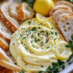 Für die Knoblauch-Kräuterbutter brauchen Sie: - 1 Tasse ungesalzene Butter, weich - 4 Knoblauchzehen, fein gehackt - 2 Esslöffel frische Petersilie, fein gehackt - 1 Esslöffel frische Schnittlauch, fein gehackt - 1 Esslöffel frische Thymianblätter - 1 Teelöffel Zitronenschale - 1/2 Teelöffel Meersalz - 1/4 Teelöffel frisch gemahlener schwarzer Pfeffer Diese Zutaten sind einfach zu finden. Sie bieten einen tollen Geschmack. Die ungesalzene Butter ist wichtig. Sie erlaubt den Kräutern, ihre Aromen gut zu entfalten. Für das Butterbrett empfehle ich verschiedene Brotsorten. Hier sind einige Optionen: - Baguettescheiben - Sauerteig - Crostini Diese Brote sind ideal zum Dippen. Sie haben die richtige Textur. Wählen Sie, was Ihnen am besten gefällt. Wenn Sie kreativ sein möchten, fügen Sie zusätzliche Kräuter hinzu. Hier sind einige Vorschläge: - Oregano - Dill Diese Kräuter bringen neue Aromen. Sie können sie einfach über die Butter streuen. So sieht das Gericht noch schöner aus. Denken Sie daran, die Mischung zu probieren. So finden Sie den besten Geschmack für Ihr Butterbrett. {{ingredient_image_2}} Um die perfekte Kräuterbutter zu machen, benötigst du frische Zutaten. Beginne mit einer Tasse weicher, ungesalzener Butter. Füge vier fein gehackte Knoblauchzehen hinzu. Dann kommen zwei Esslöffel frische Petersilie, ein Esslöffel Schnittlauch und ein Esslöffel Thymianblätter dazu. Diese Kräuter geben viel Geschmack. Gib auch einen Teelöffel Zitronenschale in die Mischung. Das bringt Frische. Du brauchst außerdem einen halben Teelöffel Meersalz und einen viertel Teelöffel frisch gemahlenen schwarzen Pfeffer. Diese Gewürze runden den Geschmack ab. Mische alles gut mit einer Gabel oder einem Spatel. Achte darauf, dass die Kräuter gleichmäßig verteilt sind. So schmeckt die Butter überall gleich gut. Jetzt kommt der kreative Teil. Übertrage die Kräuterbutter auf ein großes Holzbrett oder eine Platte. Verwende die Rückseite eines Löffels, um dekorative Muster in die Butter zu ziehen. Das sieht schön aus und macht Lust auf mehr. Wenn du magst, kannst du zusätzliche Kräuter darüber streuen. Oregano oder Dill sind tolle Optionen. Sie geben Farbe und extra Aroma. Richte die verschiedenen Brotsorten um das Butterbrett an. Baguettescheiben, Sauerteig oder Crostini eignen sich perfekt. Achte darauf, dass die Brote einladend aussehen. Serviere die Knoblauch-Kräuterbutter sofort bei Raumtemperatur. So entfaltet sich der beste Geschmack. Du kannst das Butterbrett auch als Teil eines Buffets nutzen. Denk daran, dass frisches Gemüse eine schöne Ergänzung ist. Karotten, Sellerie oder Paprika passen gut dazu. Sie bringen Farbe und Crunch. Wenn du Gäste hast, können sie selbst dippen. Das macht die Präsentation interaktiv und lustig. Achte darauf, dass alles gut aussieht. Ein ansprechendes Butterbrett macht jeden Appetit! Um die perfekte Konsistenz der Butter zu erreichen, achte darauf, dass die Butter weich ist. Lass sie vor der Zubereitung 30 Minuten bei Raumtemperatur stehen. So lässt sie sich leichter vermischen. Mit einer Gabel oder einem Spatel kannst du die Butter gut aufschlagen. Sie sollte cremig und luftig sein. Vermeide Klumpen, um eine gleichmäßige Verteilung der Aromen zu gewährleisten. Experimentiere mit verschiedenen Kräutern für neue Geschmäcker. Du kannst Rosmarin oder Basilikum verwenden. Diese Kräuter geben der Butter einen anderen Charakter. Füge auch verschiedene Gewürze hinzu, wie Paprika oder Chili, wenn du würziger magst. Zitrone bringt Frische, während Nüsse einen knackigen Biss hinzufügen. Sei kreativ und finde deine Lieblingskombination! Um die Kräuterbutter frisch zu halten, bewahre sie in einem luftdichten Behälter auf. Du kannst sie auch in Frischhaltefolie wickeln. So bleibt sie länger frisch. Lagere die Butter im Kühlschrank, wo sie bis zu zwei Wochen hält. Wenn du sie länger aufbewahren möchtest, friere sie ein. In einem Gefrierbeutel bleibt sie bis zu drei Monate gut. So hast du immer einen leckeren Dip bereit! Pro Tipps Buttertemperatur: Stellen Sie sicher, dass die Butter weich genug ist, um sie leicht zu vermischen. Lassen Sie sie bei Raumtemperatur stehen, bevor Sie mit der Zubereitung beginnen. Frische Kräuter: Verwenden Sie frische Kräuter, um den besten Geschmack zu erzielen. Trockenkräuter können einen anderen Geschmack und Aroma haben. Knoblauchintensität: Sie können die Menge an Knoblauch je nach Vorliebe anpassen. Für einen milderen Geschmack verwenden Sie weniger oder blanchieren Sie den Knoblauch kurz. Präsentation: Um das Butterbrett ansprechender zu gestalten, ziehen Sie mit der Rückseite eines Löffels dekorative Muster in die Butter und fügen Sie zusätzliche Kräuter als Garnitur hinzu. {{image_4}} Du kannst die Kräuter in diesem Rezept ändern. Petersilie, Schnittlauch und Thymian sind lecker, aber du kannst auch andere Kräuter verwenden. Basilikum gibt der Butter einen frischen Geschmack. Rosmarin bringt ein erdiges Aroma. Oregano hat einen starken, würzigen Geschmack. Experimentiere mit Kräutern, die du magst. So machst du deine eigene, einzigartige Mischung. Wenn du eine vegane Option möchtest, tausche die Butter gegen pflanzliche Butter aus. Es gibt viele gute Marken, die einen ähnlichen Geschmack haben. So bleibt das Rezept lecker und gesund. Achte darauf, dass die pflanzliche Butter weich ist, damit sie sich gut vermischen lässt. Du kannst auch andere Zutaten hinzufügen, um die Butter noch besser zu machen. Füge geriebenen Parmesan oder Feta-Käse hinzu. Das verleiht der Butter eine schöne Cremigkeit. Nüsse wie Walnüsse oder Mandeln bringen einen tollen Crunch. Diese Kombinationen machen dein Knoblauch Kräuter Butter Board noch spannender. Probiere verschiedene Zutaten aus, um deinen eigenen Geschmack zu finden. Die Knoblauch-Kräuterbutter ist einfach zu lagern. Du kannst sie in einem luftdichten Behälter aufbewahren. Stelle sicher, dass der Behälter gut verschlossen ist. So bleibt die Butter frisch und aromatisch. Im Kühlschrank hält die Knoblauch-Kräuterbutter etwa eine Woche. Wenn du sie länger aufbewahren möchtest, friere sie ein. Im Gefrierschrank bleibt sie bis zu drei Monate frisch. Du kannst die Butter in kleinen Portionen einfrieren. So taust du nur die Menge auf, die du brauchst. Hast du Reste? Nutze sie, um anderen Gerichten Geschmack zu verleihen. Du kannst die Butter auf Gemüse, Fisch oder Fleisch verwenden. Sie eignet sich auch hervorragend für Pasta oder Risotto. Einfach die Reste unterrühren, um dein Gericht zu verfeinern. Du kannst getrocknete Kräuter nutzen. Ersetze jede frische Kräuterportion durch ein Drittel der Menge getrockneter Kräuter. Mische dann die getrockneten Kräuter mit der weichen Butter und dem Knoblauch. Die Aromen sind etwas anders, aber immer noch lecker. Probiere es aus, um einen neuen Geschmack zu entdecken. Ja, du kannst die Knoblauch-Kräuterbutter im Voraus machen. Bereite sie einfach nach dem Rezept vor und lege sie in den Kühlschrank. Sie bleibt dort frisch für bis zu zwei Wochen. Du kannst sie auch einfrieren. Teile die Butter in Portionen und lege sie in einen luftdichten Behälter. So hast du immer eine Portion bereit. Die Kräuterbutter passt gut zu vielen Speisen. Du kannst sie zu Gemüse, Fleisch oder Meeresfrüchten servieren. Verteile sie auf gegrilltem Gemüse oder verwende sie als Dip für Kartoffeln. Auch frischer Fisch schmeckt großartig mit dieser Butter. Experimentiere und finde deine Lieblingskombination! Knoblauch-Kräuterbutter ist einfach und lecker. Wir haben die besten Zutaten, die Zubereitung und verschiedene Tipps behandelt. Du kannst die Butter anpassen und kreativ sein. Achte auf die Frische und die richtigen Lagerbedingungen. So bleibt der Geschmack immer großartig. Egal, ob du sie zu Brot oder anderen Gerichten servierst, deine Gäste werden sie lieben. Nutze diese Ideen, um deine nächste Mahlzeit zu bereichern!