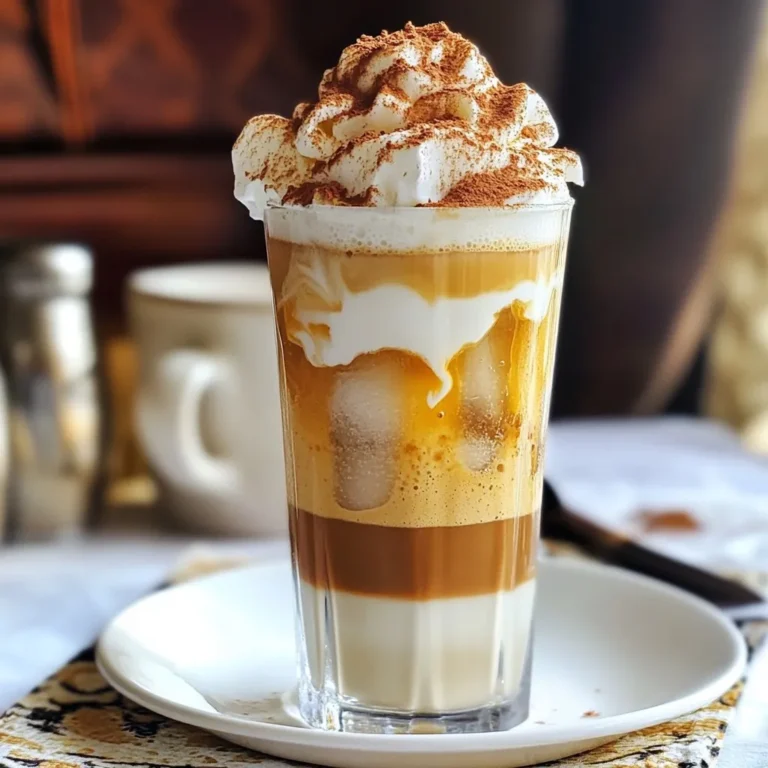 Für einen köstlichen Iced Brown Sugar Oat Milk Latte brauchst du: - 1 Tasse frisch gebrühter Espresso oder starker Kaffee, abgekühlt - 2 Esslöffel brauner Zucker - 1/2 Teelöffel Vanilleextrakt - 1 Tasse Hafermilch - Eiswürfel - Schlagsahne (optional) - Zimt oder Kakaopulver zur Garnierung (optional) Die Qualität der Zutaten ist wichtig. Frischer Espresso oder starker Kaffee bringt den besten Geschmack. Wähle hochwertigen braunen Zucker. Er hat einen reichen, karamelligen Geschmack. Guter Vanilleextrakt sorgt für Tiefe. Verwende eine cremige Hafermilch, die gut schäumt. Diese Zutaten machen deinen Latte besonders lecker. Achte beim Kauf von Hafermilch auf die Inhaltsstoffe. Einige Marken fügen Zucker oder Zusatzstoffe hinzu. Wähle eine ungesüßte oder biologische Variante für besten Geschmack. Eine dickere Hafermilch schäumt besser und macht den Latte cremiger. Probiere verschiedene Marken aus und finde deine Favoriten. {{ingredient_image_2}} Um den Sirup aus braunem Zucker zu machen, starte mit einem kleinen Topf. Füge 2 Esslöffel braunen Zucker und einen Schuss Wasser hinzu. Setze den Topf bei niedriger Hitze auf den Herd. Rühre ständig, bis der Zucker sich ganz auflöst. Das dauert nur ein paar Minuten. Achte darauf, dass der Sirup nicht kocht. Nimm den Topf vom Herd und lass den Sirup abkühlen. Dieser Schritt ist wichtig, damit der Sirup gut in deinem Latte schmeckt. Jetzt kommt der spannende Teil: die Zubereitung des Lattes! Fülle ein hohes Glas mit Eiswürfeln. Gieße eine Tasse abgekühlten Espresso oder starken Kaffee über die Eiswürfel. Füge dann den abgekühlten Sirup aus braunem Zucker und 1/2 Teelöffel Vanilleextrakt hinzu. Rühre alles gut um, bis sich die Zutaten vermischen. Zum Schluss gieße 1 Tasse Hafermilch langsam über die Kaffeemischung. So entsteht eine schöne Schichtung. Um die perfekte Schichtung zu erreichen, gieße die Hafermilch langsam und vorsichtig über einen Löffel. Das hilft, die verschiedenen Schichten zu behalten. Du kannst auch eine größere Menge Eis verwenden, um die Schichtung stabiler zu machen. Wenn du magst, toppe deinen Latte mit Schlagsahne und streue etwas Zimt oder Kakaopulver darüber. Das sieht toll aus und schmeckt noch besser! Für den besten Iced Brown Sugar Oat Milk Latte, verwenden Sie starken Kaffee oder Espresso. Ich empfehle, einen Espresso mit einer kräftigen Röstung zu wählen. Ein milder Kaffee kann zu wenig Geschmack haben. Experimentieren Sie mit verschiedenen Kaffeesorten. Sie könnten sogar einen Cold Brew ausprobieren, um eine neue Note zu finden. Der Sirup aus braunem Zucker ist der Schlüssel zu diesem Getränk. Sie können die Süße nach Ihrem Geschmack anpassen. Wenn Sie es süßer mögen, fügen Sie mehr braunen Zucker hinzu. Für ein wenig mehr Tiefe, probieren Sie einen Schuss Karamellsirup. Haben Sie auch Lust auf einen anderen Geschmack? Fügen Sie etwas Zimt oder Muskatnuss zum Sirup hinzu, bevor Sie ihn aufkochen. Die Optik macht viel aus. Gießen Sie die Hafermilch langsam über den Kaffee. So entstehen schöne Schichten. Ein Top mit Schlagsahne macht Ihr Getränk noch verlockender. Streuen Sie etwas Zimt oder Kakaopulver oben drauf. Verwenden Sie ein hohes Glas, um die Schichten zu zeigen. Ein bunter Strohhalm kann das Ganze abrunden und sieht toll aus! Pro Tipps Kaffeequalität: Verwenden Sie hochwertigen Espresso oder frisch gebrühten Kaffee für den besten Geschmack. Hafermilch auswählen: Wählen Sie eine cremige Hafermilch für eine reichhaltigere Textur und besseren Geschmack. Sirup anpassen: Passen Sie die Menge des braunen Zuckers an Ihren persönlichen Geschmack an, um die Süße zu regulieren. Garnierungen hinzufügen: Experimentieren Sie mit verschiedenen Toppings wie Kakaopulver, Muskatnuss oder Karamellsirup für zusätzliche Aromen. {{image_4}} Ein Iced Brown Sugar Oat Milk Latte ist schon lecker. Aber du kannst ihn noch besser machen. Nutze andere pflanzliche Milchsorten. Mandelmilch oder Kokosmilch sind tolle Optionen. Diese Milchsorten bringen neue Geschmäcker. Probiere verschiedene Sorten aus und finde deine Lieblingskombination. Willst du deinen Latte noch aufregender machen? Füge zusätzliche Aromen hinzu! Karamellsirup ist süß und passt gut. Schokoladensirup bringt einen reichen Geschmack. Du kannst auch einen Hauch von Haselnuss oder Mandeln probieren. Diese Aromen machen deinen Latte einzigartig und lecker. Das Schöne an diesem Rezept ist die Anpassbarkeit. Du kannst es vegan machen, indem du einfach die Schlagsahne weglässt. Verwende auch glutenfreie Hafermilch, wenn du glutenfrei leben möchtest. So kannst du diesen köstlichen Latte genießen, egal welche Diät du befolgst. Jeder kann diesen Drink lieben! Den Sirup aus braunem Zucker kann man leicht aufbewahren. Fülle ihn in ein sauberes Glas oder einen Behälter mit Deckel. Stelle sicher, dass der Sirup vollständig abgekühlt ist. So bleibt der Sirup frisch. Lagere ihn im Kühlschrank. Dort hält er sich etwa zwei Wochen. Vor der Verwendung einfach gut schütteln. Hafermilch braucht auch eine gute Lagerung. Halte sie im Kühlschrank und schließe die Packung gut. Nach dem Öffnen sollte sie innerhalb von fünf bis sieben Tagen verbraucht werden. Überprüfe das Haltbarkeitsdatum auf der Packung. Schütteln ist wichtig, denn es sorgt für eine gleichmäßige Konsistenz. Der fertige Iced Brown Sugar Oat Milk Latte bleibt frisch, wenn du ihn sofort trinkst. Wenn du Reste hast, stelle ihn in den Kühlschrank. Aber beachte: Der Geschmack kann nach einem Tag nachlassen. Es wird empfohlen, ihn innerhalb von 24 Stunden zu trinken. Vor dem Trinken gut umrühren, da sich die Zutaten absetzen können. Ein Iced Brown Sugar Oat Milk Latte kann eine gesunde Wahl sein. Er enthält Hafermilch, die Ballaststoffe bietet. Zudem ist brauner Zucker eine natürliche Süße. Der Kaffee gibt dir einen Energieschub. Achte jedoch auf die Menge. Zu viel Zucker kann ungesund sein. Du kannst den Zuckergehalt anpassen, um es gesünder zu machen. Die besten Zutaten findest du in Bio-Läden oder großen Supermärkten. Achte auf frischen Espresso oder starken Kaffee. Wähle eine hochwertige Hafermilch, die keinen zusätzlichen Zucker hat. Brauner Zucker ist oft in jedem Supermarkt erhältlich. Manchmal gibt es auch lokale Märkte, die frische Produkte anbieten. Ja, du kannst eine koffeinfreie Version machen. Ersetze den Espresso durch koffeinfreien Kaffee. So bleibt der Geschmack fast gleich. Auch Hafermilch bleibt gleich. Du kannst das Rezept weiterhin genießen, ohne Koffein. Das macht es ideal für jeden, der empfindlich auf Koffein reagiert. Dieser Artikel hat die wichtigsten Zutaten und die Zubereitung eines Iced Brown Sugar Oat Milk Lattes behandelt. Wir haben hochwertige Zutaten hervorgehoben und Tipps zur Auswahl von Hafermilch gegeben. Die Schritt-für-Schritt-Anleitung zeigt, wie man den Sirup und das Getränk perfekt zubereitet. Die Tipps und Variationen bieten kreative Möglichkeiten zur Anpassung. Zum Schluss haben wir Lagerungshinweise gegeben, um alles frisch zu halten. Experimentieren Sie mit den Rezepten und genießen Sie jeden Schluck!