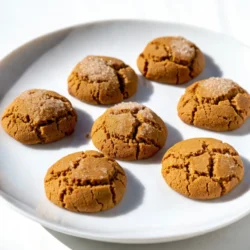 Chewy Ginger Molasses Cookies für köstlichen Genuss