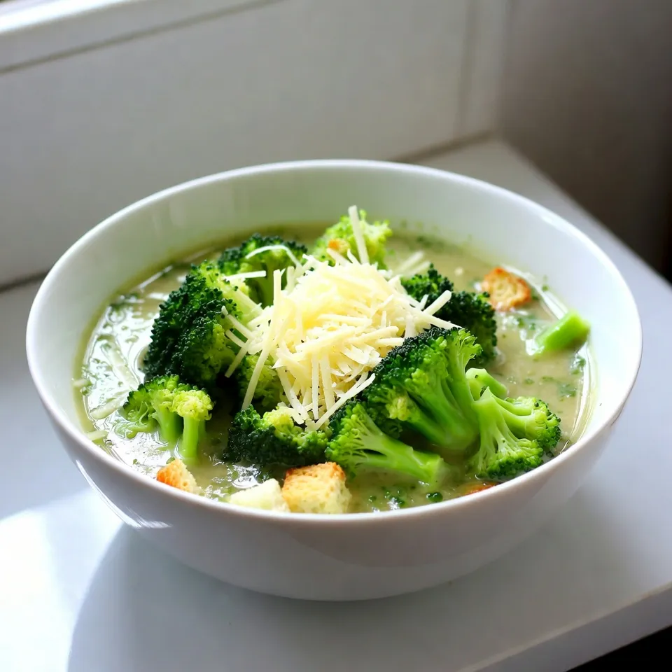 - 4 Tassen frische Brokkoliröschen - 1 mittelgroße Zwiebel, gewürfelt - 2 Knoblauchzehen, fein gehackt - 3 Esslöffel Butter Die Hauptzutaten sind einfach zu finden. Frische Brokkoliröschen bringen Geschmack und Farbe. Eine gewürfelte Zwiebel sorgt für einen süßen, aromatischen Geschmack. Der Knoblauch bringt eine angenehme Würze in die Suppe. Butter macht alles schön cremig. - 3 Tassen Gemüsebrühe - 1 Tasse Schlagsahne - Salz, Pfeffer und Senfpulver Gemüsebrühe ist die Basis der Suppe. Sie liefert umami und hilft, die Aromen zu verbinden. Schlagsahne bringt die Cremigkeit, die wir lieben. Salz und Pfeffer bringen alles in Einklang, während das Senfpulver eine subtile Schärfe hinzufügt. - 1 ½ Tassen scharfer Cheddar Käse, gerieben - ¼ Teelöffel Cayennepfeffer (optional) - Croutons zur Garnitur (optional) Der Cheddar Käse ist das Herzstück dieser Suppe. Sein scharfer Geschmack macht jeden Löffel besonders. Optional bringt der Cayennepfeffer einen kleinen Kick. Croutons sind eine tolle Ergänzung für Textur und Crunch. {{ingredient_image_2}} Zuerst schneide ich die Zwiebel in kleine Würfel. Ich nehme eine mittelgroße Zwiebel, um den Geschmack zu verstärken. Dann hacke ich zwei Knoblauchzehen fein. Knoblauch gibt der Suppe ein tolles Aroma. Jetzt wasche ich die frischen Brokkoliröschen gründlich. Ich schneide sie in kleinere Stücke, damit sie gleichmäßig garen. In einem großen Topf schmelze ich drei Esslöffel Butter bei mittlerer Hitze. Die Butter gibt einen reichen Geschmack. Ich füge die gewürfelte Zwiebel hinzu und brate sie etwa fünf Minuten an. Wenn die Zwiebel durchscheinend ist, gebe ich den gehackten Knoblauch dazu. Ich brate den Knoblauch für eine weitere Minute, bis er duftet. So entwickeln sich die Röstaromen. Jetzt kommen die Brokkoliröschen in den Topf. Ich gieße drei Tassen Gemüsebrühe dazu und lasse es aufkochen. Dann reduziere ich die Hitze und lasse die Mischung etwa 15 Minuten köcheln. Der Brokkoli sollte zart werden. Nach dem Kochen püriere ich die Suppe mit einem Stabmixer. Ich püriere sie, bis sie schön glatt ist. Wenn ich eine stückigere Suppe mag, püriere ich nur die Hälfte. Jetzt stelle ich den Topf wieder auf niedrige Hitze. Ich rühre eine Tasse Schlagsahne sowie eineinhalb Tassen geriebenen Cheddar Käse ein. Dann füge ich einen Teelöffel Senfpulver und Gewürze nach Geschmack hinzu. Ich rühre weiter, bis der Käse geschmolzen ist. Wenn die Suppe zu dick ist, kann ich mehr Brühe hinzufügen. Um die perfekte Konsistenz deiner cremigen Brokkoli-Cheddar-Suppe zu erreichen, ist das Pürieren wichtig. Ich empfehle, einen Stabmixer zu verwenden. Damit kannst du die Suppe direkt im Topf pürieren. Das ist einfach und spart Zeit. Wenn du einen Standmixer benutzt, püriere die Suppe in kleinen Portionen. So vermeidest du Spritzer und kannst die Konsistenz besser steuern. Wenn die Suppe zu dick wird, füge mehr Gemüsebrühe hinzu. Ein Schuss Brühe macht sie wieder cremig und leicht. Probiere die Suppe nach dem Anpassen. Manchmal sind kleine Änderungen alles, was du brauchst, um die perfekte Suppe zu erhalten. Um der Suppe mehr Kick zu geben, kannst du Cayennepfeffer hinzufügen. Ein kleiner Teelöffel reicht aus, um den Geschmack zu verändern. Wenn du es milder magst, lasse den Cayennepfeffer weg. Du kannst auch andere Gewürze hinzufügen, wie Paprika oder Muskatnuss. Diese Gewürze geben der Suppe mehr Tiefe und machen sie einzigartig. Experimentiere ruhig mit verschiedenen Kräutern, um deinen eigenen Geschmack zu finden. Für das beste Erlebnis kannst du die Suppe mit verschiedenen Toppings servieren. Croutons sind eine tolle Option. Sie bringen einen schönen Crunch in die cremige Suppe. Du kannst auch mehr geriebenen Käse oben drauf streuen. Das sieht nicht nur gut aus, sondern schmeckt auch köstlich. Für eine dekorative Note kannst du die Suppe in schönen Schalen anrichten. Ein frischer Schnitt von Frühlingszwiebeln oder ein paar Kräuterblätter oben drauf machen das Ganze besonders. Denke daran, dass die Präsentation die Freude am Essen steigern kann. Pro Tipps Frischer Brokkoli: Verwenden Sie frischen Brokkoli anstelle von gefrorenem, um den besten Geschmack und die beste Textur zu erzielen. Stabmixer verwenden: Ein Stabmixer erleichtert das Pürieren der Suppe direkt im Topf und spart Zeit beim Aufräumen. Variationen hinzufügen: Experimentieren Sie mit verschiedenen Käsesorten wie Gouda oder Parmesan für eine andere Geschmacksrichtung. Garnierungen: Fügen Sie geröstete Nüsse oder frische Kräuter als Garnitur hinzu, um der Suppe eine zusätzliche Textur und Aromen zu verleihen. {{image_4}} Für eine vegetarische Version der cremigen Brokkoli-Cheddar-Suppe kann ich einige Gemüsesorten empfehlen. Fügen Sie Karotten, Sellerie oder Spinat hinzu, um den Geschmack zu variieren. Diese Gemüsesorten bringen nicht nur Farbe, sondern auch zusätzliche Nährstoffe. Sie können auch pflanzliche Sahne verwenden. Dies macht die Suppe laktosefrei und geeignet für Veganer. Pflanzlicher Käse ist ebenfalls eine gute Option. Suchen Sie nach Sorten, die schmelzen und einen kräftigen Geschmack haben. Für eine keto-freundliche Suppe können Sie die Schlagsahne durch Kokosmilch ersetzen. Diese hat weniger Kohlenhydrate und sorgt für eine cremige Konsistenz. Verwenden Sie auch Gemüsebrühe ohne Zuckerzusatz. Um Kalorien zu reduzieren, können Sie die Butter weglassen oder durch Olivenöl ersetzen. So bleibt der Geschmack erhalten, aber die Suppe wird leichter. Wenn Sie wenig Zeit haben, verwenden Sie gefrorenen Brokkoli. Dieser ist oft schon vorgegart und spart Zeit bei der Zubereitung. Sie können ihn direkt in die Brühe geben. Eine weitere schnelle Methode ist die Verwendung eines Schnellkochtopfs. Geben Sie alle Zutaten hinein und kochen Sie sie für nur 5 Minuten. Das spart Zeit und Sie erhalten eine leckere Suppe in kurzer Zeit. Um die Cremige Brokkoli-Cheddar-Suppe frisch zu halten, bewahre sie im Kühlschrank auf. Fülle die Suppe in einen luftdichten Behälter. So bleibt die Suppe bis zu 3 Tage lecker. Achte darauf, die Suppe vollständig abkühlen zu lassen, bevor du sie in den Kühlschrank stellst. Wenn du die Suppe länger aufbewahren möchtest, friere sie ein. Im Gefrierschrank hält sie bis zu 3 Monate. Gieße die Suppe in gefriergeeignete Behälter, lasse etwas Platz für die Ausdehnung. Wenn du die Suppe wieder erwärmen möchtest, mache das am besten auf dem Herd. Stelle die Suppe bei mittlerer Hitze auf. Rühre die Suppe regelmäßig um, damit sie gleichmäßig warm wird. Wenn du die Mikrowelle benutzt, erwärme die Suppe in kurzen Intervallen. Rühre nach jedem Intervall um, damit die Hitze gut verteilt ist. Um zu vermeiden, dass die Suppe gerinnt, erwärme sie langsam. Vermeide zu hohe Temperaturen. Füge auch etwas Gemüsebrühe hinzu, wenn die Suppe zu dick erscheint. So bleibt die Konsistenz cremig und lecker. Die Brokkoli-Cheddar-Suppe hält sich bis zu fünf Tage im Kühlschrank. Achte darauf, sie in einem luftdichten Behälter aufzubewahren. So bleibt die Suppe frisch und lecker. Wenn du die Suppe länger aufbewahren möchtest, kannst du sie auch einfrieren. Ja, du kannst die Suppe im Voraus zubereiten. Tatsächlich schmeckt sie am nächsten Tag oft noch besser. Koche die Suppe und lasse sie abkühlen. Dann kannst du sie im Kühlschrank lagern. Du kannst sie auch einfrieren und später genießen. Wenn du keinen Cheddar-Käse hast, gibt es viele Alternativen. Du kannst Gouda oder Gruyère verwenden, um einen anderen Geschmack zu erzielen. Auch ein milder Käse wie Mozzarella ist möglich. Experimentiere mit verschiedenen Käsesorten, um deinen Favoriten zu finden. Ja, die Brokkoli-Cheddar-Suppe ist glutenfrei! Die Hauptzutaten enthalten kein Gluten. Achte jedoch darauf, dass die Gemüsebrühe ebenfalls glutenfrei ist. Vermeide Brühen mit Weizen oder anderen glutenhaltigen Zutaten. So kannst du die Suppe ohne Sorgen genießen. Zusammenfassend haben wir die wichtigsten Schritte zur Zubereitung einer köstlichen Brokkoli-Cheddar-Suppe behandelt. Du weißt jetzt, welche frischen Zutaten du benötigst und wie du sie optimal verarbeiten kannst. Die Tipps helfen dir, die perfekte Konsistenz und den idealen Geschmack zu erzielen. Variationen bieten dir Flexibilität, um deinen eigenen Stil einzufügen. Denke daran, die Suppe richtig aufzubewahren. Sie bleibt frisch und lecker für viele Tage. Viel Spaß beim Kochen und Genießen deiner Suppe!