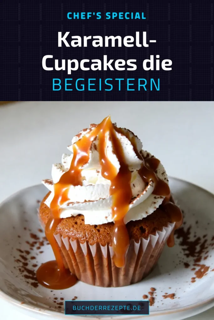 Entdecken Sie das verführerische Rezept für Karamell-Macchiato Cupcakes! Diese Kaffee Cupcakes sind ein Genuss für Kaffeeliebhaber und perfekt für jede Gelegenheit. Mit einfach zuzubereitenden Espresso Muffins und einer köstlichen Füllung aus Karamellsauce überzeugen sie garantiert. Bereiten Sie diese leckeren Kaffeekuchen zu und beeindrucken Sie Ihre Freunde! Speichern Sie dieses Rezept für Ihre nächste Kaffeeparty! #KaramellMacchiato #Kaffeecupcakes #Cupcakesrezepte #Kaffeekuchenbacken