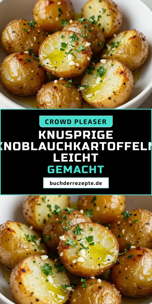 Entdecken Sie das köstliche Rezept für Knoblauch-Kräuter-Röstkartoffeln! Diese einfache Kartoffelbeilage ist perfekt für jedes Abendessen und vereint frische Kräuter mit knusprigen Baby-Kartoffeln und aromatischem geräuchertem Paprika. Schritt-für-Schritt-Anleitung für Ofenkartoffeln, die jedem schmecken. Probieren Sie es aus und verwandeln Sie Ihre Mahlzeiten! Jetzt planken und speichern! #KnoblauchKräuterRöstkartoffeln #Ofenkartoffeln #RezeptMitFrischenKräutern #EinfacheKartoffelbeilage