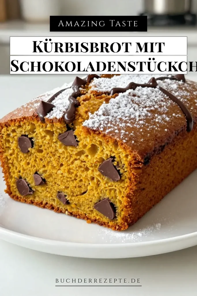 Entdecken Sie unser köstliches Schokoladenstückchen Kürbisbrot, das perfekte Rezept für alle Herbstliebhaber! Dieses einfaches Kürbisbrot vereint die Aromen von Kürbis und Schokolade und ist ideal für Ihr nächstes herbstliches Backrezept. Probieren Sie dieses schokoladige Kürbisbrot aus und beeindrucken Sie Familie und Freunde. Jetzt das Rezept sichern und gleich nachbacken! #KürbisbrotRezept #SchokoladenKürbisbrot #einfachesKürbisbrot #herbstlicheBackrezepte