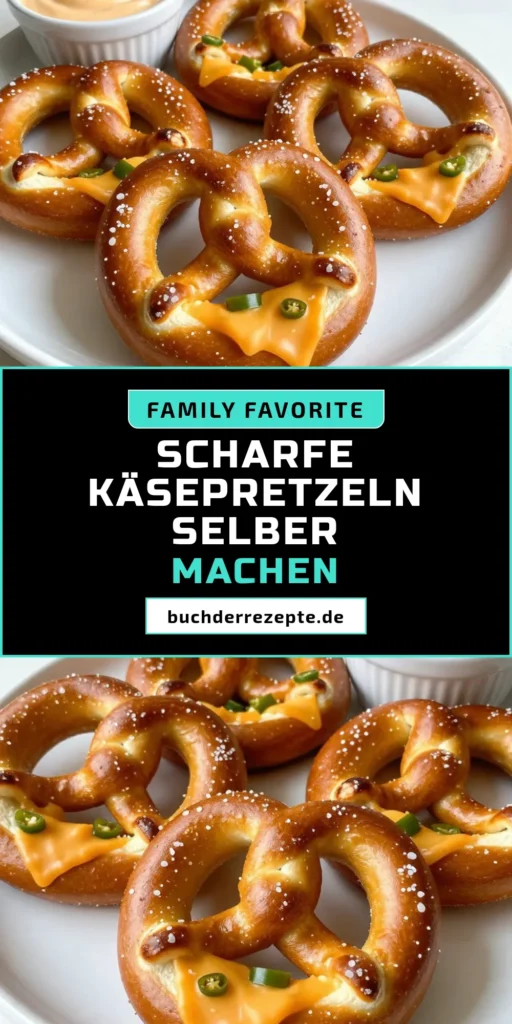 Entdecke das leckere Rezept für Jalapeño Käse Brezeln! Diese gefüllten Brezeln sind eine perfekte Kombination aus scharfen Jalapeños und cremigem Cheddar, ideal für jeden Snack. Selbstgemachte Brezeln waren noch nie so einfach! Lass dich von diesem scharfen Cheddar Brezeln Rezept inspirieren und serviere sie bei deinem nächsten Treffen. Probiere es aus und teile die Freude! #JalapeñoKäseBrezeln #SnackRezeptBrezeln #gefüllteBrezelnRezept #scharfeCheddarBrezeln