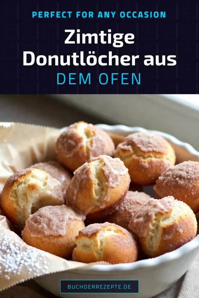 Entdecke unser einfaches Rezept für gebackene Zimt-Zucker-Donutlöcher! Perfekt für einen süßen Snack oder als Frühstücksleckerei. Diese schnellen Donutlöcher sind eine köstliche Kombination aus Zimt und Zucker, die jeden begeistern wird. Probiere diese leckeren Donutvariationen aus und beeindrucke deine Familie und Freunde! Jetzt nachbacken und genießen! #ZimtZuckerDonutlöcher #gebackeneDonutsRezept #schnelleDonutlöcher #einfacheBackrezepte