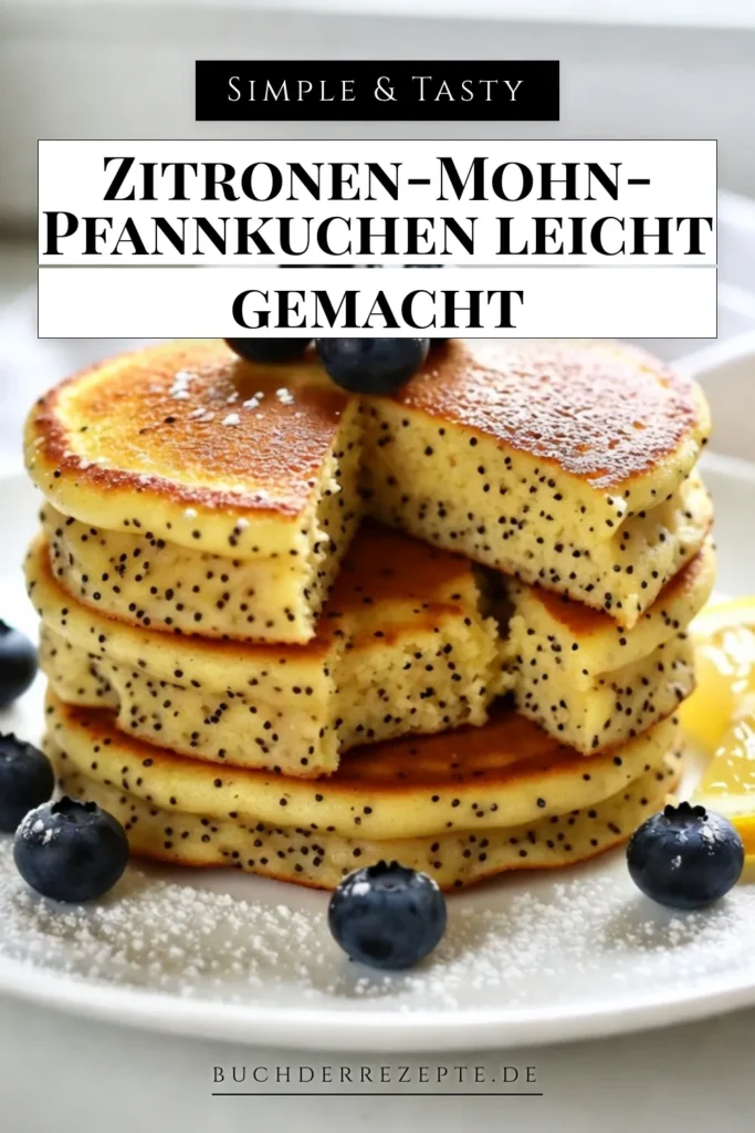 Entdecke unser köstliches Rezept für Zitronen-Mohn-Pfannkuchen! Diese einfachen Zitronenpfannkuchen sind perfekt für ein frisches Frühstück. Mit Mohn und Zitrone bringst du Abwechslung auf den Tisch. Die Zubereitung ist schnell und einfach, ideal für jeden Morgen. Lass dich von diesen Frühstücksrezepte mit Zitrone inspirieren! Klicke, um das vollständige Pfannkuchen Rezept zu sehen und speichere es für später! #ZitronenMohnPfannkuchen #Frühstücksideen #PfannkuchenRezept #Mohnpfannkuchen