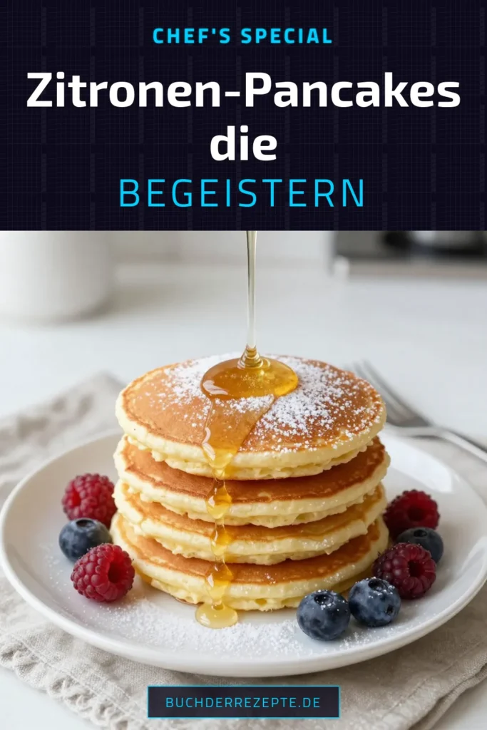 Entdecke das köstliche Rezept für Zitronen-Ricotta-Pancakes! Diese fluffigen Ricotta-Pancakes sind einfach zuzubereiten und ideal für ein schnelles Frühstück. Mit frischem Zitronensaft und -schale bringen sie eine erfrischende Note in jede Mahlzeit. Probiere dieses einfache Pancake Rezept aus und genieße jeden Bissen. Speichere es für später und verwöhne deine Familie! #ZitronenRicottaPancakes #PancakeRezept #FluffyPancakes #Zitronenpfannkuchen