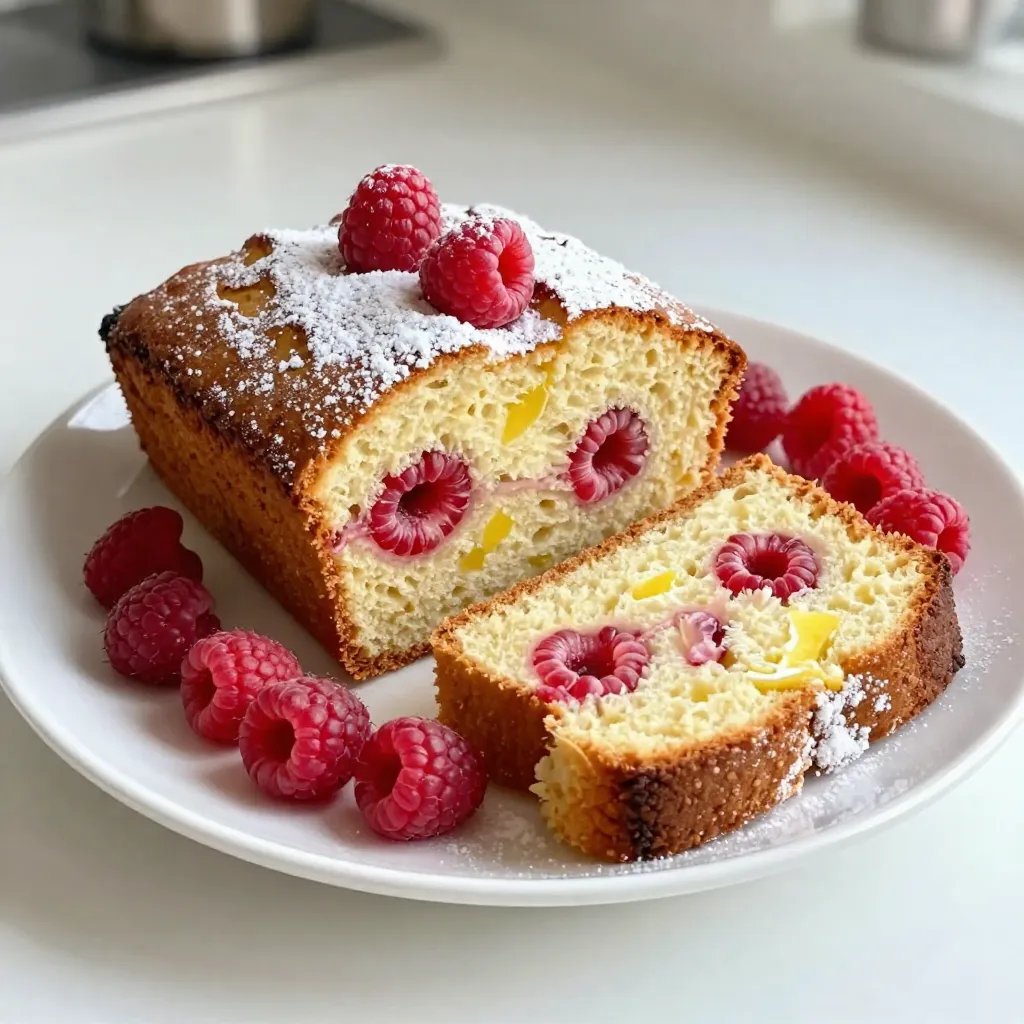 Für diesen köstlichen Kuchen benötigen Sie: - 1 ½ Tassen Allzweckmehl - 1 Teelöffel Backpulver - ½ Teelöffel Natron - ¼ Teelöffel Salz - ½ Tasse ungesalzene Butter, weich - 1 Tasse Kristallzucker - 2 große Eier - Schale von 1 großen Zitrone - 2 Esslöffel frischer Zitronensaft - 1 Teelöffel Vanilleextrakt - ½ Tasse Buttermilch - 1 Tasse frische Himbeeren (mit zusätzlichen zum Garnieren) - Puderzucker zum Bestäuben Diese Zutaten sorgen für eine perfekte Balance zwischen süß und sauer. Die Himbeeren bringen Frische und Farbe ins Spiel. Um diesen Kuchen zu backen, benötigen Sie einige einfache Werkzeuge: - Eine 9x5 Zoll Kastenform - Eine Rührschüssel - Ein Handmixer oder eine Küchenmaschine - Ein Spatel - Ein Kühlgitter - Ein Messbecher und Löffel Diese Utensilien helfen Ihnen, den Kuchen leicht zuzubereiten. Stellen Sie sicher, dass alles bereit ist, bevor Sie beginnen. Sie können einige Zutaten nach Ihrem Geschmack ändern: - Buttermilch: Verwenden Sie normale Milch, wenn Sie keine Buttermilch haben. Fügen Sie einen Spritzer Zitronensaft hinzu, um einen ähnlichen Effekt zu erzielen. - Zitrone: Für mehr Zitronengeschmack fügen Sie zusätzlich Zitronenschale hinzu. - Himbeeren: Ersetzen Sie Himbeeren durch andere Beeren wie Blaubeeren oder Erdbeeren. Diese Variationen machen das Rezept flexibel und anpassbar. So können Sie den Kuchen nach Ihrem Geschmack gestalten! {{ingredient_image_2}} Heize deinen Ofen auf 175°C vor. Wähle eine 9x5 Zoll Kastenform. Fette sie gut ein. Bestäube die Form mit Mehl oder lege sie mit Backpapier aus. So bleibt der Kuchen nicht kleben und lässt sich leicht herausnehmen. Nimm eine mittelgroße Schüssel. Mische das Allzweckmehl, das Backpulver, das Natron und das Salz gut. Achte darauf, dass alles gleichmäßig verteilt ist. Dies gibt deinem Kuchen eine gute Struktur. In einer großen Rührschüssel schlägst du die weiche Butter mit dem Kristallzucker. Nutze einen Handmixer oder eine Küchenmaschine. Mische sie etwa 3-4 Minuten, bis die Masse leicht und luftig ist. Füge dann die Eier einzeln hinzu und rühre gut um. Gib die Zitronenschale, den Zitronensaft und den Vanilleextrakt dazu. Mische alles sanft. Jetzt ist es Zeit für die trockenen Zutaten und die Buttermilch. Gib sie abwechselnd zur Butter-Zucker-Mischung. Beginne und ende mit den trockenen Zutaten. Rühre nur, bis alles gerade verbunden ist. Füge vorsichtig die frischen Himbeeren hinzu. Achte darauf, sie nicht zu zerdrücken. Gieße den Teig in die vorbereitete Form und streiche die Oberseite glatt. Backe den Kuchen im vorgeheizten Ofen für 50-60 Minuten. Überprüfe mit einem Zahnstocher, ob er fertig ist. Wenn der Zahnstocher sauber herauskommt, ist der Kuchen fertig. Lass den Kuchen etwa 10 Minuten in der Form abkühlen. Danach lege ihn auf ein Kuchengitter, um vollständig auszukühlen. Bestäube die Oberseite mit Puderzucker und dekoriere mit frischen Himbeeren. Um den besten Zitronen-Himbeer-Genuss-Liebeskuchen zu backen, achten Sie auf die Zutaten. Verwenden Sie frische, hochwertige Zutaten. Die Butter sollte weich sein, aber nicht schmelzen. Dies hilft, die richtige Luftigkeit zu erreichen. Messen Sie die Mehlmenge genau. Zu viel Mehl kann den Kuchen trocken machen. Mischen Sie die trockenen Zutaten gut, bevor Sie sie zur Butter-Zucker-Mischung geben. So sorgen Sie für eine gleichmäßige Verteilung. Falls der Kuchen nicht aufgeht, kann das an alten Backtriebmitteln liegen. Überprüfen Sie das Datum auf der Packung. Eine trockene Textur kann auf zu viel Mehl oder zu langes Mischen zurückzuführen sein. Achten Sie darauf, die Himbeeren vorsichtig unterzuheben. Wenn Sie sie zu fest drücken, zerdrücken sie. Ein Zahnstocher sollte sauber herauskommen, wenn der Kuchen fertig ist. Wenn er noch feucht ist, backen Sie ihn länger. Präsentation ist wichtig! Schneiden Sie den Kuchen in gleichmäßige Scheiben. Legen Sie einige frische Himbeeren um die Ränder. Bestäuben Sie die Oberseite mit Puderzucker. Das macht ihn schön und einladend. Servieren Sie den Kuchen mit einem Klecks Schlagsahne. So wird jeder Bissen noch besser. Überlegen Sie, eine Tasse Tee oder Kaffee dazu anzubieten. So genießen alle das Geschmackserlebnis noch mehr. Pro Tipps Zitronenfrische maximieren: Verwenden Sie frische, unbehandelte Zitronen für den besten Geschmack. Reiben Sie die Schale vorsichtig ab, um die ätherischen Öle zu erhalten. Himbeeren richtig einarbeiten: Fügen Sie die Himbeeren zum Teig hinzu, kurz bevor Sie ihn in die Form gießen, damit sie nicht zerdrückt werden und ihre Form behalten. Backzeit im Auge behalten: Überprüfen Sie den Kuchen einige Minuten vor Ende der Backzeit, um zu vermeiden, dass er überbackt wird. Ein Zahnstocher sollte sauber herauskommen. Für zusätzlichen Geschmack sorgen: Servieren Sie den Kuchen mit einem Klecks Schlagsahne oder einer Kugel Vanilleeis, um das Geschmackserlebnis zu intensivieren. {{image_4}} Buttermilch bringt eine schöne Feuchtigkeit in den Kuchen. Aber es gibt Alternativen. Du kannst Joghurt verwenden. Nutze griechischen Joghurt für einen dicken Teig. Oder verwende Milch mit einem Esslöffel Zitronensaft. Lass die Mischung einige Minuten stehen. So erhältst du eine ähnliche Konsistenz. Diese Optionen sind leicht zu finden und machen dein Rezept flexibel. Himbeeren sind lecker, aber du kannst noch mehr hinzufügen. Wenn du Nüsse magst, füge gehackte Mandeln oder Walnüsse hinzu. Sie bringen einen tollen Crunch. Wenn du Schokolade liebst, mische Schokoladenstückchen in den Teig. Zartbitter oder Milchschokolade passen gut zu den Himbeeren. Beide Varianten machen den Kuchen noch köstlicher. Der Zitronen-Himbeer-Genuss-Liebeskuchen ist das ganze Jahr über gut. Aber du kannst ihn je nach Saison anpassen. Im Frühling füge frische Erdbeeren hinzu. Im Herbst könntest du Kürbispüree und Gewürze verwenden. So wird der Kuchen immer neu und spannend. Probiere verschiedene Früchte oder Gewürze aus. So bleibt dein Kuchen ein Hit bei jedem Anlass. Um den Zitronen-Himbeer-Genuss-Liebeskuchen frisch zu halten, bewahre ihn richtig auf. Lass den Kuchen nach dem Backen vollständig abkühlen. Wickel ihn dann in Frischhaltefolie oder lege ihn in einen luftdichten Behälter. So bleibt er weich und saftig. Du kannst den Kuchen bei Raumtemperatur für 2 bis 3 Tage lagern. Wenn du ihn länger aufbewahren möchtest, ist der Kühlschrank eine gute Wahl. Achte darauf, dass er gut verpackt ist, um Gerüche zu vermeiden. Falls du den Kuchen länger aufbewahren möchtest, friere ihn ein. Schneide den Kuchen in Scheiben, um Portionen zu haben. Wickel jede Scheibe in Frischhaltefolie und lege sie in einen Gefrierbeutel. So bleibt der Kuchen bis zu 3 Monate frisch. Wenn du ihn essen möchtest, nimm die Stücke einfach heraus. Lass sie bei Raumtemperatur auftauen oder erwärme sie kurz in der Mikrowelle. Um die Frische deines Kuchens zu überprüfen, achte auf Aussehen und Geruch. Wenn der Kuchen trocken oder schimmelig aussieht, solltest du ihn nicht mehr essen. Ein leichter Zitronenduft zeigt an, dass der Kuchen noch gut ist. Um sicherzugehen, teste ein kleines Stück. Wenn es trocken oder hart ist, ist es Zeit, ihn zu entsorgen. So sorgst du dafür, dass du immer den besten Geschmack genießen kannst. Um die Himbeeren vor dem Zerdrücken zu schützen, gehe vorsichtig vor. Füge die Himbeeren am Ende des Mischens hinzu. Verwende einen Spatel, um sie sanft unter den Teig zu heben. Vermeide kräftiges Rühren. Eine andere Methode ist, die Himbeeren leicht mit Mehl zu bestäuben, bevor du sie hinzufügst. Dies hilft, sie zu stabilisieren. Ja, du kannst gefrorene Himbeeren verwenden. Sie sind eine gute Option, besonders wenn frische nicht verfügbar sind. Achte darauf, die gefrorenen Himbeeren vorher leicht auftauen zu lassen. So werden sie nicht zu matschig. Tupfe sie mit einem Küchentuch trocken, bevor du sie unter den Teig hebst. Lasse den Kuchen etwa 10 Minuten in der Form abkühlen. Danach lege ihn auf ein Kuchengitter. Dort sollte er mindestens 30 Minuten abkühlen. Ein gut abgekühlter Kuchen hat eine bessere Textur und lässt sich leichter schneiden. Der Kuchen ist nicht von Natur aus glutenfrei, da er Allzweckmehl enthält. Du kannst jedoch glutenfreies Mehl verwenden. Achte darauf, ein Mehl zu wählen, das für Backen geeignet ist. Das Ergebnis kann leicht variieren, aber es sollte trotzdem lecker sein. Zusammenfassend haben wir alle notwendigen Zutaten und Utensilien für den Zitronen-Himbeer-Genuss-Liebeskuchen besprochen. Die Schritt-für-Schritt-Anleitung macht das Backen einfach und klar. Tipps helfen, die perfekte Konsistenz zu erreichen, und Variationen bieten Kreativität. Denk daran, den Kuchen richtig zu lagern, damit er frisch bleibt. Probiere verschiedene Ergänzungen aus und finde deinen Lieblingsgeschmack. So wird dein Kuchen einzigartig und lecker!