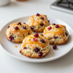 Cranberry Orange Scones Einfach und lecker backen