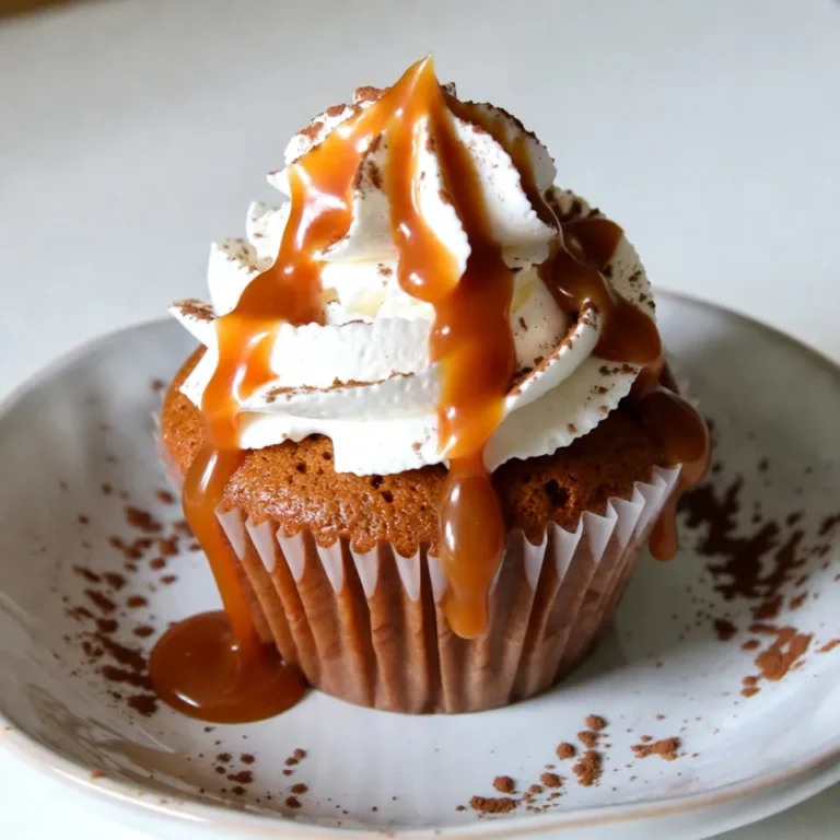 Um köstliche Karamell-Macchiato Cupcakes zu machen, benötigen Sie: - 1 ½ Tassen Allzweckmehl - 1 Tasse Kristallzucker - ½ Tasse ungesalzene Butter, weich - 2 große Eier - ½ Tasse Milch - 1 Esslöffel Vanilleextrakt - 2 Teelöffel Backpulver - ½ Teelöffel Salz - 1 Tasse gebrauter Espresso oder starker Kaffee, abgekühlt - ½ Tasse Karamellsauce (gekauft oder selbstgemacht) - Schlagsahne, zum Dekorieren - Zusätzliche Karamellsauce, zum Drizzeln Diese Zutaten sorgen für einen tollen Geschmack und die perfekte Textur. Um die Cupcakes zu backen, brauchen Sie einige spezielle Utensilien: - Muffinblech - Muffinförmchen - Große Rührschüssel - Elektrisches Rührgerät - Kleine Schüssel - Löffel oder Teigschaber - Zahnstocher Diese Werkzeuge helfen Ihnen, die Muffins einfach und schnell zuzubereiten. Wählen Sie frische und hochwertige Zutaten aus. Hier sind einige Tipps: - Nutzen Sie frische Eier für einen besseren Geschmack. - Verwenden Sie echte Vanilleextrakte, nicht künstliche. - Achten Sie darauf, dass die Butter weich ist, nicht geschmolzen. - Für den Kaffee, wählen Sie einen starken Espresso für mehr Aroma. Gute Zutaten machen einen großen Unterschied in Ihrem Gebäck! {{ingredient_image_2}} Heizen Sie Ihren Ofen auf 175 °C vor. Legen Sie ein Muffinblech mit Muffinförmchen aus. Dies hilft, die Cupcakes gleichmäßig zu backen. Nehmen Sie eine große Rührschüssel. Geben Sie die weiche Butter und den Kristallzucker hinein. Schlagen Sie die Mischung mit einem elektrischen Rührgerät für 2-3 Minuten. Die Mischung sollte leicht und fluffig sein. Fügen Sie die Eier einer nach dem anderen hinzu. Rühren Sie gut nach jeder Zugabe. Geben Sie dann den Vanilleextrakt hinzu. Diese Zutaten verleihen den Cupcakes einen tollen Geschmack. In einer separaten Schüssel mischen Sie das Mehl, Backpulver und Salz. Mischen Sie die trockenen Zutaten gut durch. Dies stellt sicher, dass sie gleichmäßig verteilt sind. Geben Sie die trockenen Zutaten nach und nach zur feuchten Mischung. Rühren Sie dabei abwechselnd die Milch und den abgekühlten Kaffee ein. Beginnen und enden Sie mit den trockenen Zutaten. Der Teig sollte gerade so vermischt sein. Füllen Sie die Muffinförmchen etwa zu 2/3 mit dem Teig. Backen Sie die Cupcakes für 18-20 Minuten. Ein Zahnstocher sollte sauber herauskommen. Lassen Sie die Cupcakes 5 Minuten im Blech abkühlen. Dann setzen Sie sie auf ein Drahtgestell. Wenn sie vollständig abgekühlt sind, stechen Sie mit einem kleinen Messer ein Loch in die Mitte jedes Cupcakes. Füllen Sie jedes Loch mit Karamellsauce. Decken Sie die Cupcakes mit Schlagsahne ab. Beträufeln Sie sie mit weiterer Karamellsauce. Ein toller Anblick und ein toller Geschmack! Beim Backen von Karamell-Macchiato Cupcakes gibt es einige häufige Fehler. Ein Fehler ist, die Zutaten nicht richtig zu messen. Verwenden Sie immer Messbecher und Löffel. Ein weiterer Fehler ist, den Ofen nicht vorzuheizen. Der Teig muss in einem heißen Ofen gebacken werden, um gleichmäßig zu garen. Achten Sie auch darauf, die Cupcakes nicht zu lange zu backen. Nutzen Sie einen Zahnstocher, um zu prüfen, ob sie fertig sind. Wenn der Zahnstocher sauber herauskommt, sind die Cupcakes bereit. Um die beste Schlagsahne zu machen, verwenden Sie kalte Sahne. Schlagen Sie die Sahne in einer kalten Schüssel. Fügen Sie einen Esslöffel Zucker und etwas Vanilleextrakt hinzu. Schlagen Sie die Mischung, bis sie steif ist. Achten Sie darauf, die Sahne nicht zu übermixen. Wenn sie zu steif wird, kann sie körnig werden. Verwenden Sie die Schlagsahne sofort, um die Cupcakes zu dekorieren. Die Präsentation macht viel aus! Verwenden Sie eine große Spritztülle, um die Schlagsahne aufzutragen. Machen Sie hohe, spiralförmige Häufchen für einen schönen Look. Ein weiterer Tipp ist, die Schlagsahne mit Kakaopulver oder zerstoßenen Kaffeebohnen zu bestreuen. Dies gibt den Cupcakes einen eleganten Touch. Servieren Sie die Cupcakes auf einem dekorativen Teller, um das Gesamtbild zu verbessern. Ein schöner Teller zieht die Augen an und macht die Cupcakes noch einladender. Pro Tipps Frische Zutaten verwenden: Achten Sie darauf, frische Eier und hochwertige Butter zu verwenden, um den besten Geschmack und eine optimale Textur Ihrer Cupcakes zu gewährleisten. Die richtige Backzeit: Überprüfen Sie die Cupcakes nach 18 Minuten mit einem Zahnstocher. Sie sollten sauber herauskommen, um zu verhindern, dass die Cupcakes trocken werden. Karamellsauce selbst machen: Wenn Sie Zeit haben, versuchen Sie, Ihre eigene Karamellsauce zuzubereiten. Sie ist einfach und verleiht den Cupcakes einen besonders reichen Geschmack. Variationen ausprobieren: Experimentieren Sie mit verschiedenen Aromen, indem Sie zum Beispiel Schokoladenstückchen oder Nüsse in den Teig mischen, um den Cupcakes eine zusätzliche Textur zu verleihen. {{image_4}} Sie können die Karamellsauce leicht ersetzen. Probieren Sie Nutella oder Erdbeermarmelade! Beide fügen einen neuen Geschmack hinzu. Sie können auch eine Mischung aus Karamell und Schokolade ausprobieren. Das gibt den Cupcakes eine interessante Note. Die Füllung macht jeden Biss spannend. Um glutenfreie Cupcakes zu machen, nutzen Sie eine Mischung aus glutenfreiem Mehl. Achten Sie darauf, dass alle anderen Zutaten glutenfrei sind. Für vegane Cupcakes ersetzen Sie die Eier durch Apfelmus oder Leinsamen. Verwenden Sie pflanzliche Milch und vegane Butter. Diese Anpassungen sorgen für leckere Alternativen ohne tierische Produkte. Schokolade passt gut zu Karamell. Fügen Sie Schokoladenstückchen in den Teig hinzu. Alternativ können Sie die Cupcakes auch mit Schokoladenglasur überziehen. Eine Mischung aus Karamell und Schokolade wird Ihre Geschmacksknospen erfreuen. Experimentieren Sie mit verschiedenen Kombinationen für neuen Genuss! Um Karamell-Macchiato Cupcakes frisch zu halten, lagere sie in einem luftdichten Behälter. So bleibt die Feuchtigkeit im Cupcake und sie trocknen nicht aus. Wenn du keine Box hast, kannst du auch Frischhaltefolie verwenden. Stelle sicher, dass die Cupcakes vollständig abgekühlt sind, bevor du sie einpackst. Karamell-Macchiato Cupcakes halten sich bei Raumtemperatur etwa 2 bis 3 Tage. Wenn du sie im Kühlschrank lagerst, bleiben sie bis zu einer Woche frisch. Achte darauf, sie in einem geschlossenen Behälter zu halten, damit sie nicht den Geschmack anderer Lebensmittel aufnehmen. Um die Cupcakes einzufrieren, lass sie komplett abkühlen. Wickel jeden Cupcake einzeln in Frischhaltefolie. Danach lege sie in einen gefriergeeigneten Behälter oder einen Gefrierbeutel. So bleiben sie bis zu drei Monate frisch. Um sie zu genießen, lasse die Cupcakes einfach bei Raumtemperatur auftauen. Vermeide es, gefrorene Cupcakes direkt in die Mikrowelle zu stellen, da sie dadurch trocken werden können. Wenn Sie keinen Espresso haben, nutzen Sie starken Kaffee. Eine andere Option ist eine Mischung aus starkem Kaffee und Kakaopulver. Diese sorgt für einen ähnlichen Geschmack. Achten Sie darauf, dass der Kaffee gut abgekühlt ist. So bleibt der Teig nicht zu heiß. Ja, Sie können Karamellsauce leicht selbst herstellen! Sie brauchen nur Zucker, Butter und Sahne. Kochen Sie den Zucker, bis er schmilzt und goldbraun wird. Fügen Sie dann die Butter hinzu und rühren Sie gut um. Gießen Sie schließlich die Sahne hinein und rühren Sie weiter. Lassen Sie die Sauce etwas abkühlen, bevor Sie sie verwenden. Vermeiden Sie, die Cupcakes zu lange zu backen. Prüfen Sie nach 18 Minuten mit einem Zahnstocher. Wenn er sauber herauskommt, sind sie fertig. Achten Sie darauf, die Zutaten gut zu mischen, aber nicht zu lange. Zu viel Rühren macht sie trocken. Fügen Sie auch etwas mehr Karamellsauce für Feuchtigkeit hinzu. Ja, Sie können die Cupcakes im Voraus backen. Lagern Sie sie in einem luftdichten Behälter. So bleiben sie frisch für einige Tage. Füllen Sie sie mit Karamellsauce und dekorieren Sie sie kurz vor dem Servieren. So sehen sie frisch und einladend aus. Karamell-Macchiato Cupcakes sind einfach und lecker. Wir haben die Hauptzutaten besprochen und wertvolle Tipps gegeben. Ich habe mit einer klaren Schritt-für-Schritt-Anleitung gezeigt, wie man sie backt. Auch häufige Fehler und deren Lösungen wurden angesprochen. Mit unseren Variationen kannst du kreativ werden. Beachte die Lagerungshinweise, um die Cupcakes frisch zu halten. Mit diesen Tipps gelingt dir ein leckeres Ergebnis. Probiere es selbst aus!