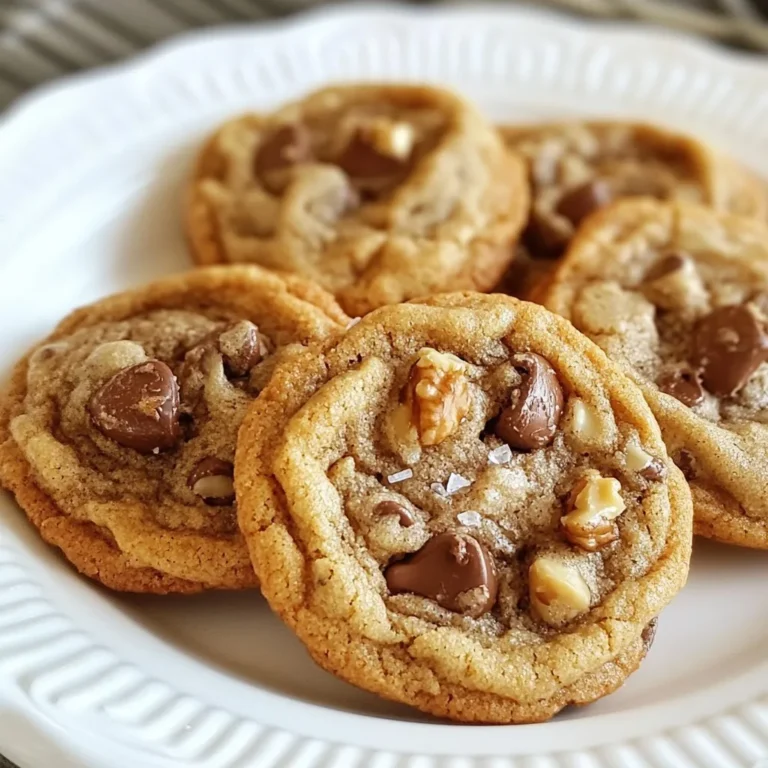 - 1 Tasse ungesalzene Butter, weich - 1 Tasse Kristallzucker - 1 Tasse brauner Zucker, fest gepackt - 2 große Eier - 2 Teelöffel Vanilleextrakt - 3 Tassen Weizenmehl (Typ 405) - 1 Teelöffel Natron - 1 Teelöffel Salz - 1 Esslöffel Espressopulver - 1 1/2 Tassen Zartbitter-Schokoladenstückchen - 1/2 Tasse gehackte Walnüsse (optional) - Flakes Meersalz, zum Bestreuen Espressopulver ist gemahlener Kaffee. Es hat einen starken, reichen Geschmack. Dieses Pulver hebt den Schokoladengeschmack hervor und gibt den Keksen einen tollen Kick. Verwende hochwertiges Espressopulver für das beste Ergebnis. Wähle Zartbitter-Schokoladenstückchen mit mindestens 60 % Kakao. Sie bieten einen tiefen, intensiven Geschmack. Achte darauf, dass die Stückchen nicht zu klein sind. Größere Stücke schmelzen langsam und geben mehr Geschmack ab. Magst du süßere Kekse? Wähle Schokoladenstückchen mit einem höheren Zuckergehalt. {{ingredient_image_2}} Heize deinen Ofen auf 175 °C vor. Nimm zwei Backbleche und lege sie mit Backpapier aus. Das Backpapier hilft, die Kekse leicht zu lösen. Nimm eine große Schüssel. Gib die weiche Butter, den Kristallzucker und den braunen Zucker hinein. Schlage die Mischung mit einem Handrührgerät. Mach das für etwa drei Minuten. Die Mischung sollte leicht und fluffig sein. Füge jetzt die Eier nacheinander hinzu. Schlage nach jedem Ei gut durch. Gib den Vanilleextrakt dazu und vermenge alles gründlich. Nimm eine zweite Schüssel. Mische dort das Weizenmehl, Natron, Salz und das Espressopulver. Rühre die trockenen Zutaten gut um. Gib dann die Mischung nach und nach in die Buttermischung. Rühre nur so lange, bis alles gut vermengt ist. Achte darauf, nicht zu lange zu rühren. Nimm einen Kekslöffel oder einen Esslöffel. Setze runde Portionen Teig auf die Backbleche. Lass dabei etwa 5 cm Abstand zwischen den Keksen. Bestreue jeden Keks mit einer kleinen Prise Flakes Meersalz. Das verleiht den Keksen einen tollen Geschmack. Backe die Kekse für 10 bis 12 Minuten. Die Ränder sollten goldbraun sein und die Mitte leicht fest. Lass die Kekse fünf Minuten auf dem Backblech abkühlen. Danach lege sie auf ein Kuchengitter. Lass sie dort vollständig abkühlen. Serviere die Kekse auf einem schönen Teller. Eine Tasse Espresso passt perfekt dazu. Für die besten Kekse achten Sie auf die Butter. Sie sollte weich sein, aber nicht geschmolzen. Mischen Sie die Butter und den Zucker gut. Dadurch wird die Mischung leicht und luftig. Achten Sie darauf, die trockenen Zutaten vorsichtig unterzumischen. Rühren Sie nur so lange, bis alles vermengt ist. Zu langes Rühren macht die Kekse hart. Diese Kekse sind sehr vielseitig. Fügen Sie gehackte Walnüsse hinzu, um einen tollen Crunch zu bekommen. Wenn Sie Nüsse nicht mögen, probieren Sie weiße Schokolade oder Milchschokolade. Auch Trockenfrüchte wie Cranberries bringen eine süße Note. Seien Sie kreativ und experimentieren Sie mit verschiedenen Zutaten. Ein häufiger Fehler ist das Abmessen der Zutaten. Verwenden Sie immer die richtigen Messmethoden. Zu viel Mehl macht die Kekse trocken. Ein weiterer Fehler ist, die Kekse zu lange zu backen. Sie sollten goldbraun sein, aber in der Mitte noch weich. Lassen Sie die Kekse nach dem Backen etwas abkühlen, bevor Sie sie umsetzen. So bleiben sie schön saftig. Pro Tipps Butter richtig temperieren: Stellen Sie sicher, dass die Butter weich ist, aber nicht geschmolzen. Dies sorgt für die beste Textur der Kekse. Espressopulver gut einarbeiten: Stellen Sie sicher, dass das Espressopulver gleichmäßig in die trockenen Zutaten eingemischt wird, um einen gleichmäßigen Kaffeegeschmack zu erzielen. Kekse gleichmäßig portionieren: Verwenden Sie einen Kekslöffel, um gleich große Portionen zu formen, damit die Kekse gleichmäßig backen. Optimale Abkühlzeit: Lassen Sie die Kekse nach dem Backen einige Minuten auf dem Blech ruhen, damit sie leicht fest werden, bevor Sie sie auf ein Gitter legen. {{image_4}} Eine tolle Möglichkeit, diese Kekse zu verbessern, ist mit Nüssen. Walnüsse passen perfekt. Sie bringen einen tollen Crunch und einen nussigen Geschmack. Einfach ½ Tasse gehackte Walnüsse in den Teig einarbeiten. Das macht jeden Bissen noch besser. Wenn Sie Mandeln oder Haselnüsse lieben, probieren Sie diese aus. Das Ergebnis ist immer lecker und knusprig. Wenn Sie auf Gluten verzichten möchten, gibt es gute Alternativen. Verwenden Sie einfach eine glutenfreie Mehlmischung. Diese gibt es in vielen Läden. Achten Sie darauf, dass die Mischung für Backwaren geeignet ist. Die Konsistenz wird ähnlich, und der Geschmack bleibt toll. So können auch glutenfreie Freunde die Kekse genießen. Gewürze können einen aufregenden Twist geben. Zimt ist eine beliebte Wahl. Fügen Sie 1 Teelöffel Zimt zu den trockenen Zutaten hinzu. Das bringt Wärme in jeden Bissen. Für einen noch anderen Geschmack, probieren Sie Muskat. Ein Hauch von Muskatnuss kann die Kekse ganz neu erfinden. Experimentieren Sie mit Gewürzen, um neue Geschmäcker zu entdecken. Um die Espresso-Schokoladenkekse frisch zu halten, bewahre sie in einem luftdichten Behälter auf. Lege ein Stück Brot in den Behälter. Das hilft, die Feuchtigkeit zu halten. Du kannst die Kekse auch in einer Keksdose lagern. Achte darauf, sie nicht in der Nähe von Wärmequellen aufzubewahren. Die Kekse bleiben frisch, wenn du sie kühl und trocken lagerst. Vermeide direkte Sonneneinstrahlung. Wenn du die Kekse länger aufbewahren möchtest, fülle den Behälter nur zur Hälfte. Dadurch kann die Luft besser zirkulieren und die Kekse bleiben knusprig. Wenn du Kekse für später aufbewahren möchtest, friere sie ein. Lass die Kekse zuerst vollständig abkühlen. Wickele sie dann einzeln in Frischhaltefolie. Lege sie in einen gefrierfesten Beutel. So bleiben sie bis zu drei Monate frisch. Zum Auftauen, lege die Kekse einfach fünf bis zehn Minuten bei Raumtemperatur. So hast du immer einen leckeren Snack zur Hand. Die Kekse bleiben frisch, wenn Sie sie richtig lagern. In einem luftdichten Behälter halten sie sich etwa eine Woche. Sie können die Kekse auch einfrieren. So bleiben sie bis zu drei Monate gut. Denken Sie daran, sie gut zu verpacken, damit sie nicht austrocknen. Ja, das geht! Ersetzen Sie die Eier durch Apfelmus oder Leinsamen. Verwenden Sie vegane Butter und pflanzliche Milch. Achten Sie darauf, vegane Schokoladenstückchen zu wählen. So bleiben die Kekse lecker und vegan. Ähnliche Kekse finden Sie in vielen Bäckereien oder Cafés. Schauen Sie auch in Bioläden oder Online-Shops. Dort gibt es oft spezielle Sorten mit Espresso oder Schokolade. Achten Sie auf die Zutatenliste, um die besten Optionen zu finden. Wenn Sie kein Espressopulver haben, können Sie starken Kaffee verwenden. Geben Sie einfach einen Esslöffel in den Teig. Instant-Kaffeepulver funktioniert auch gut. Der Geschmack wird etwas anders, aber immer noch köstlich. Zusammengefasst haben wir die Zutaten für Espresso-Schokoladenkekse und deren Beschreibung besprochen. Ich habe dir gezeigt, wie du die Kekse schrittweise zubereitest und Tipps für die perfekte Konsistenz gibst. Auch Variationen und Lagerungshinweise waren wichtig, um die Kekse gut aufzubewahren. Denke daran, mit dem Rezept zu experimentieren. So kannst du deine perfekten Kekse kreieren. Viel Spaß beim Backen!